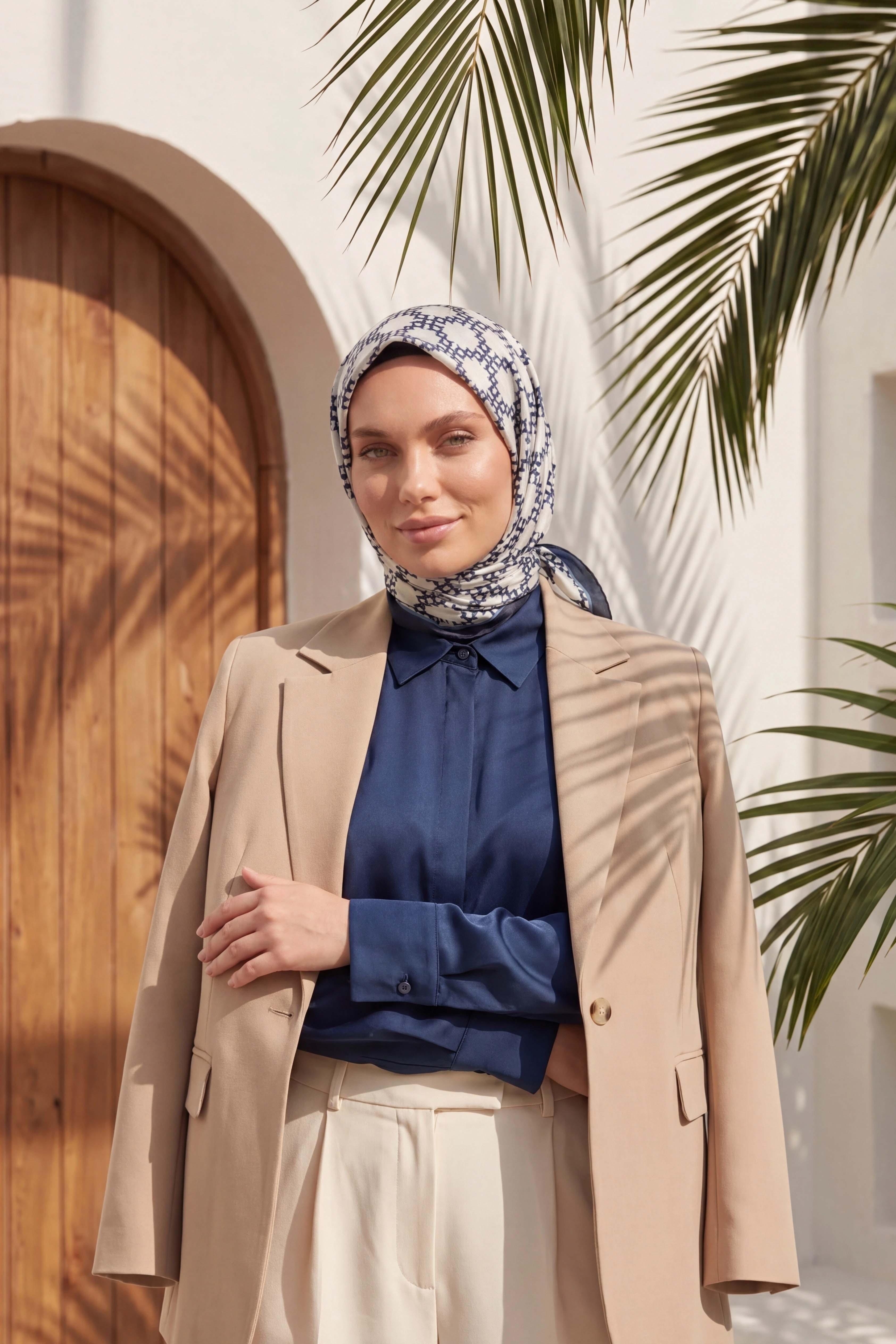 Dijital Kristal Eşarp Yeni Desen-3