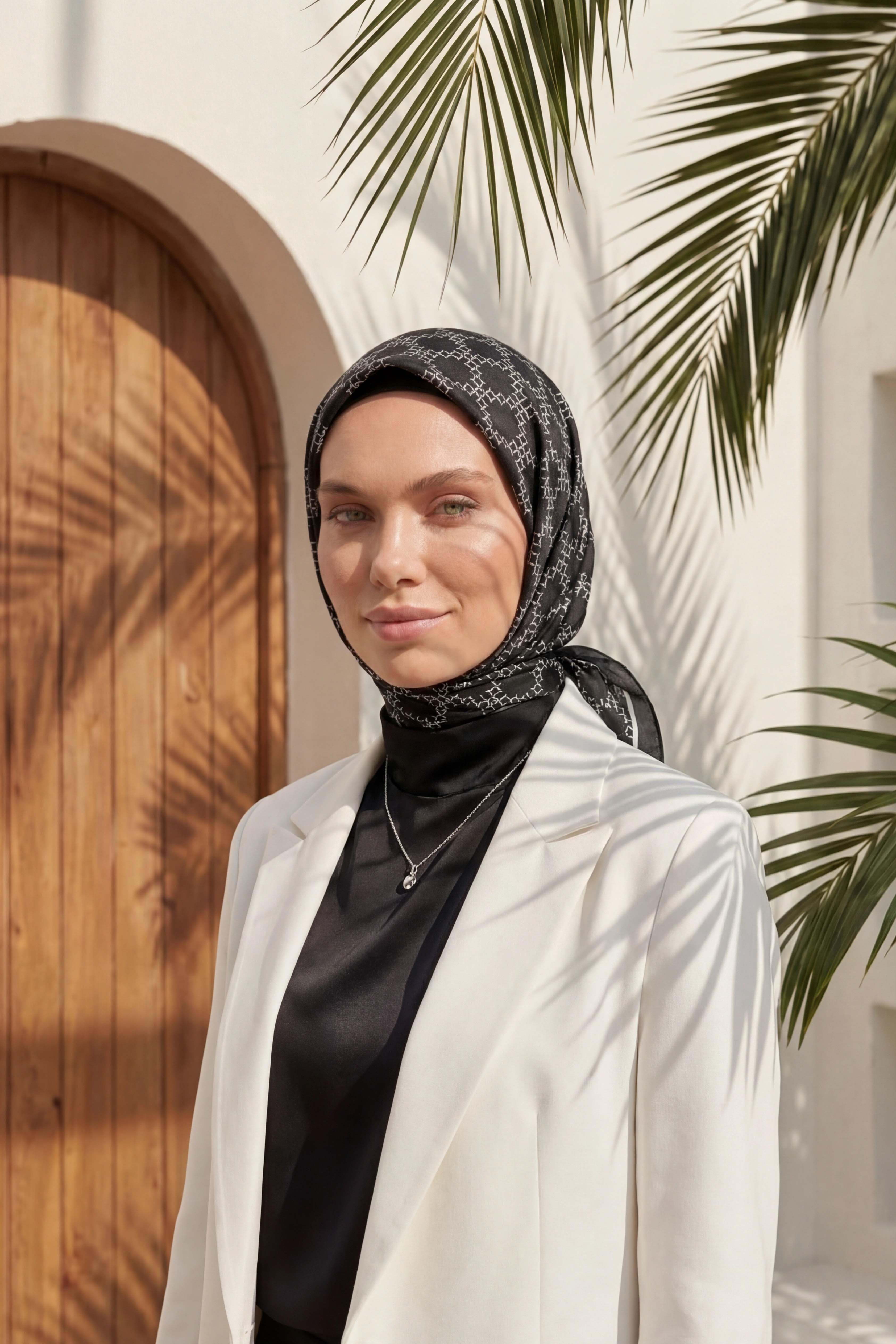 Dijital Kristal Eşarp Yeni Desen-3