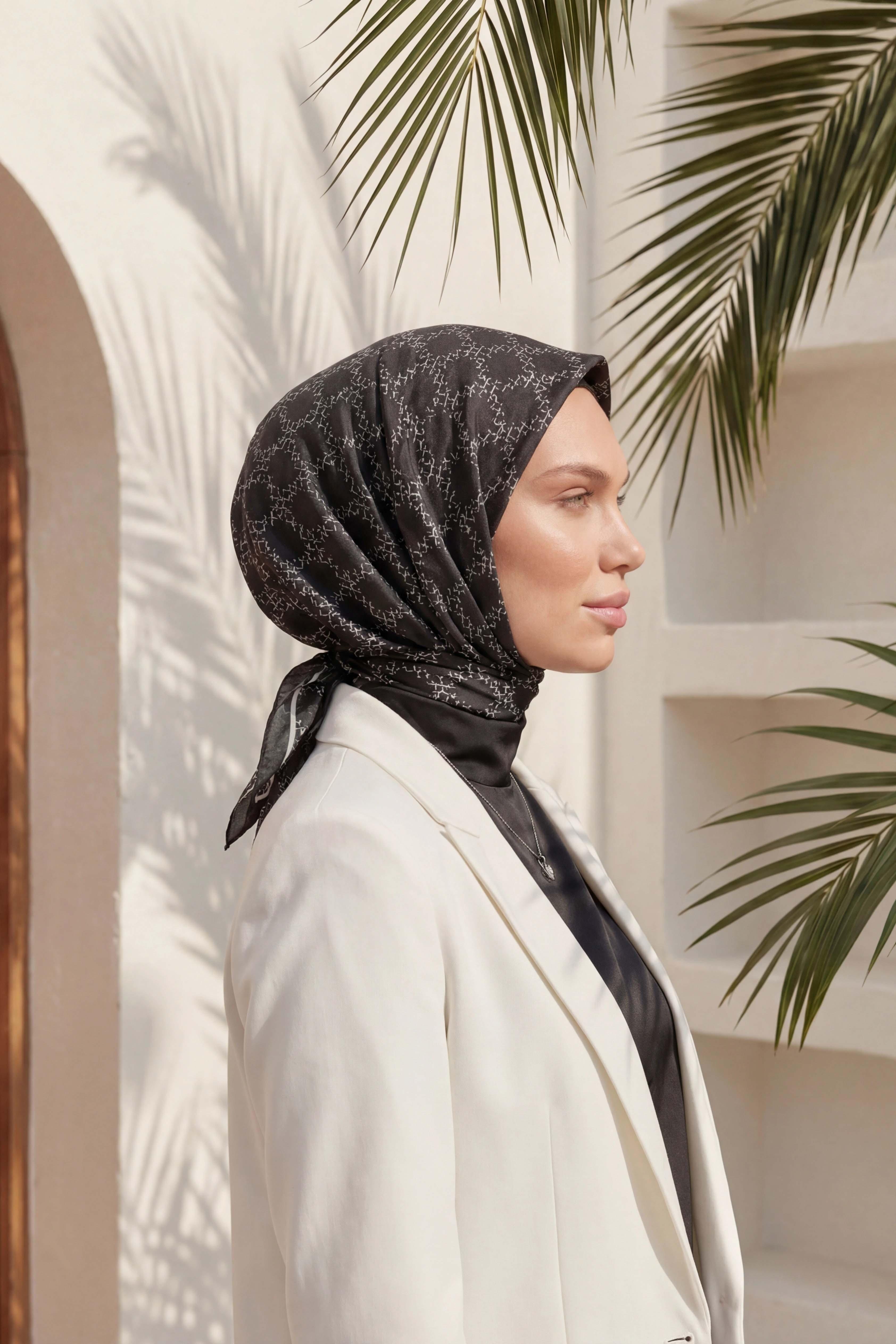 Dijital Kristal Eşarp Yeni Desen-3