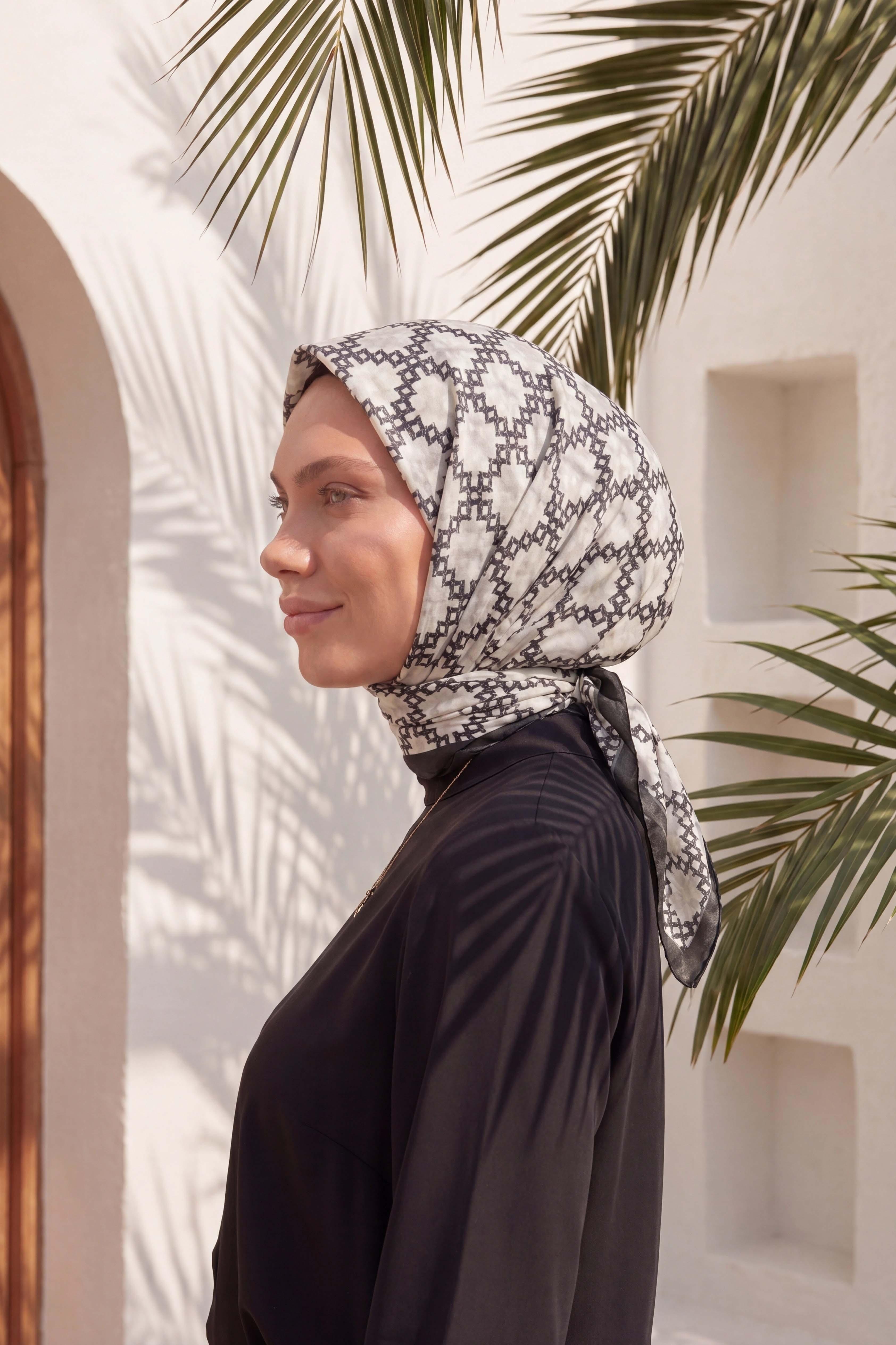 Dijital Kristal Eşarp Yeni Desen-3