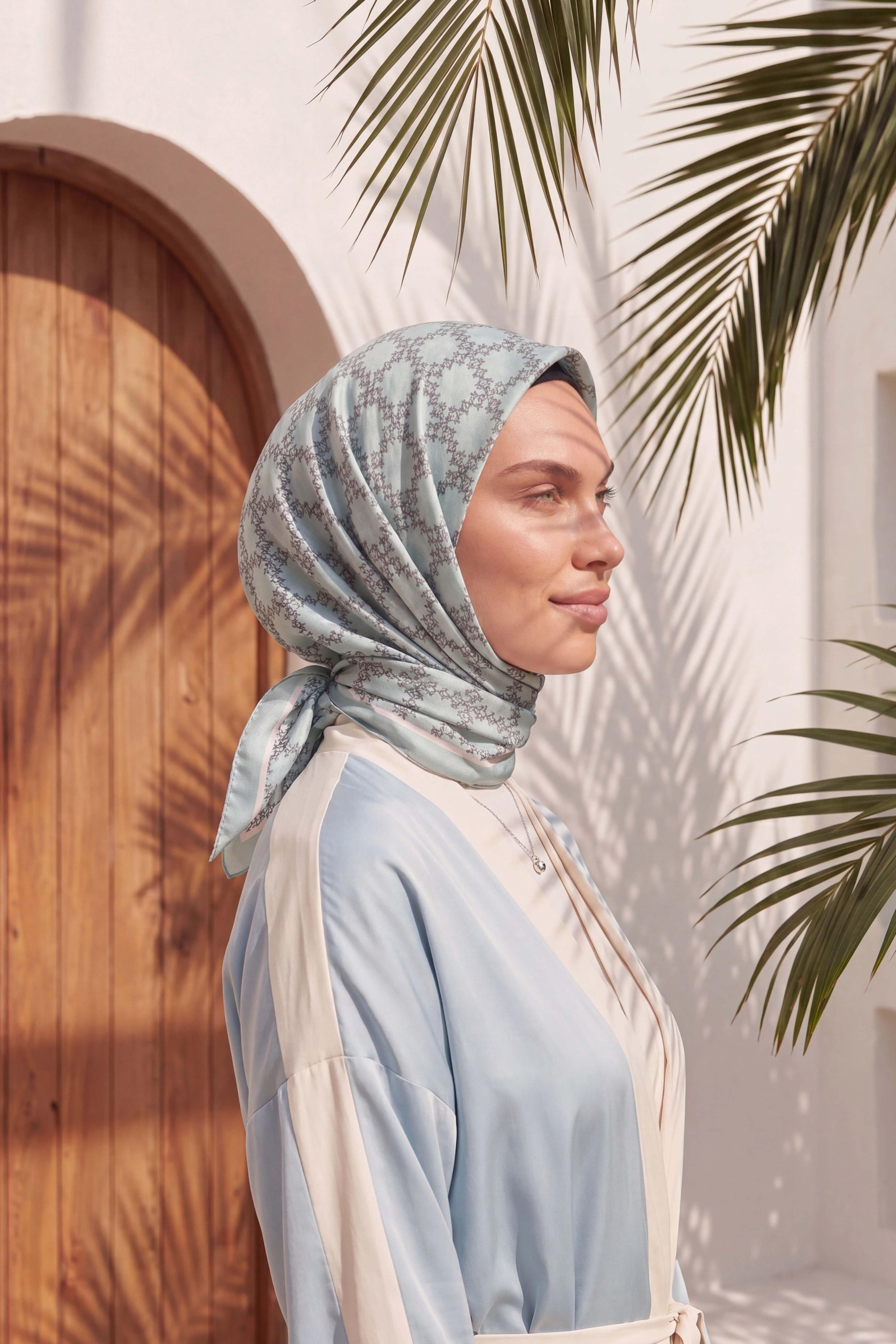 Dijital Kristal Eşarp Yeni Desen-3