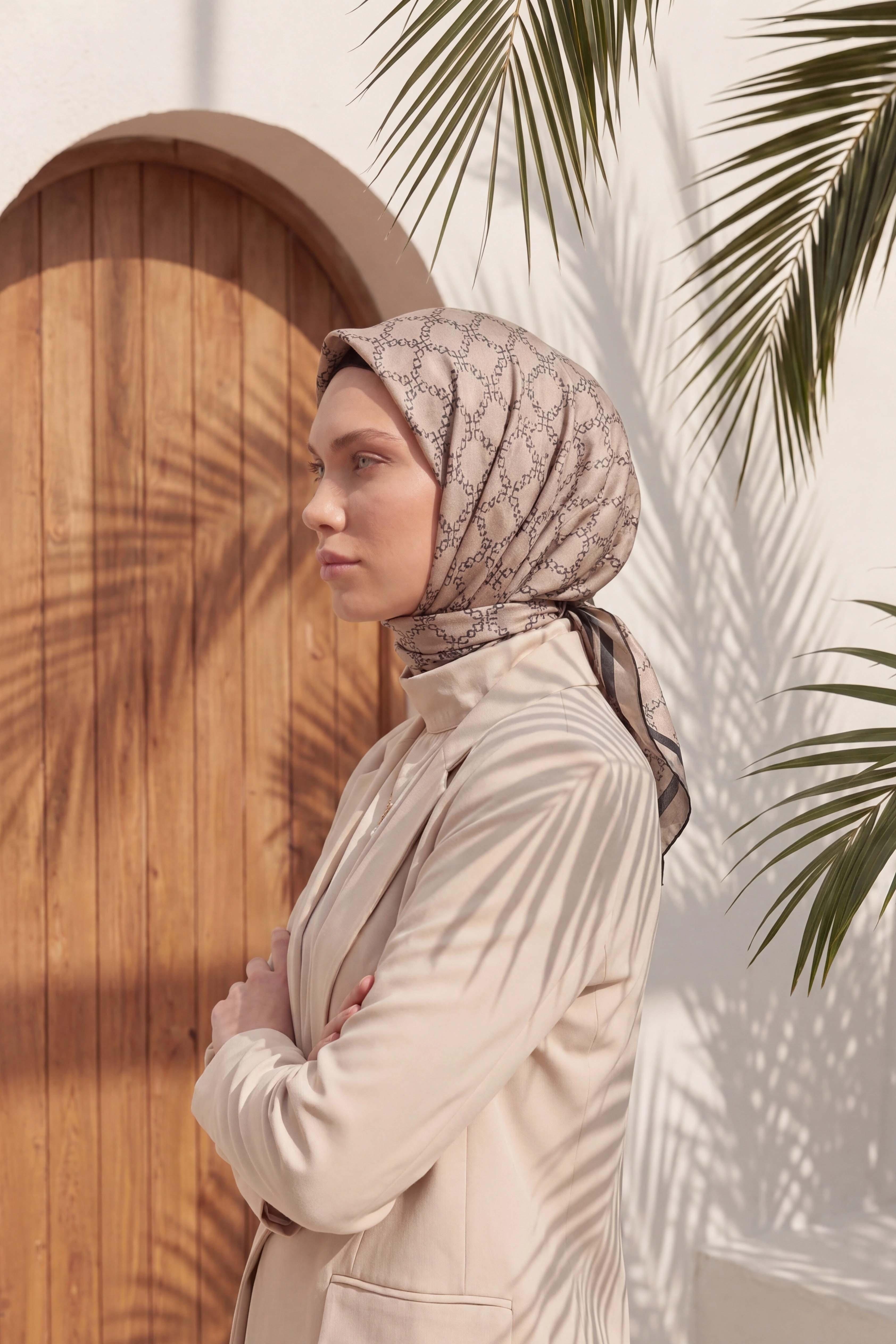 Dijital Kristal Eşarp Yeni Desen-3