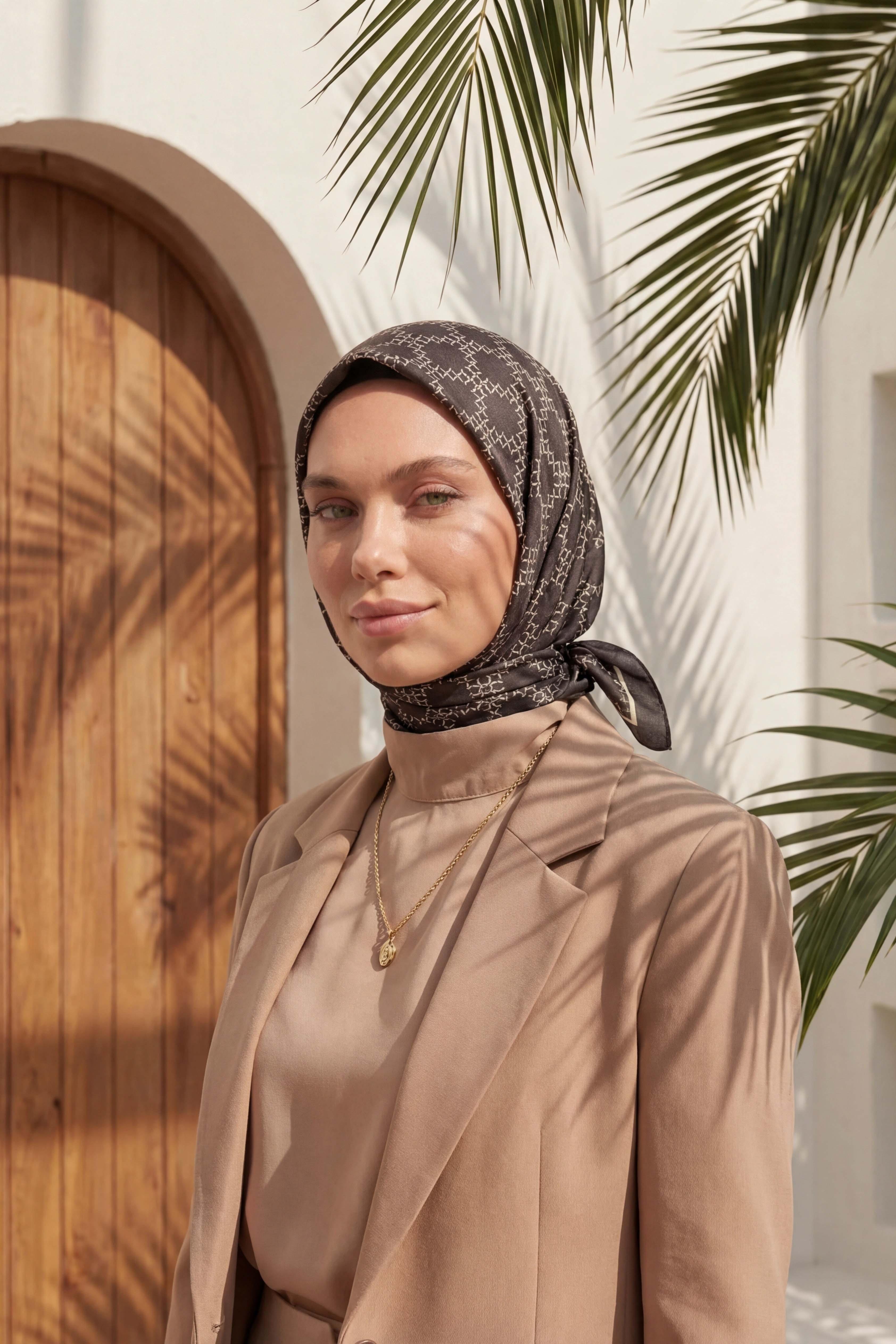 Dijital Kristal Eşarp Yeni Desen-3