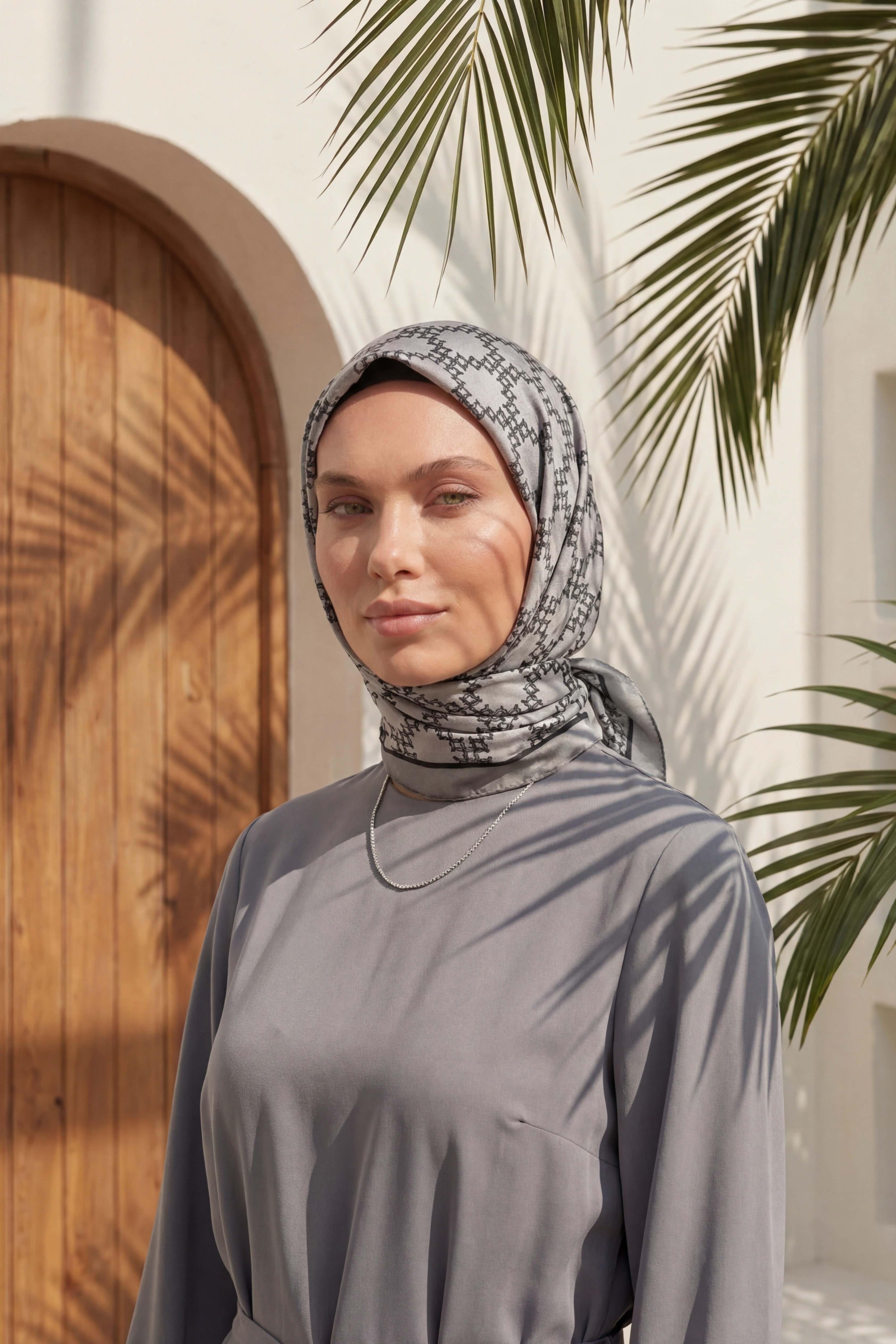 Dijital Kristal Eşarp Yeni Desen-3