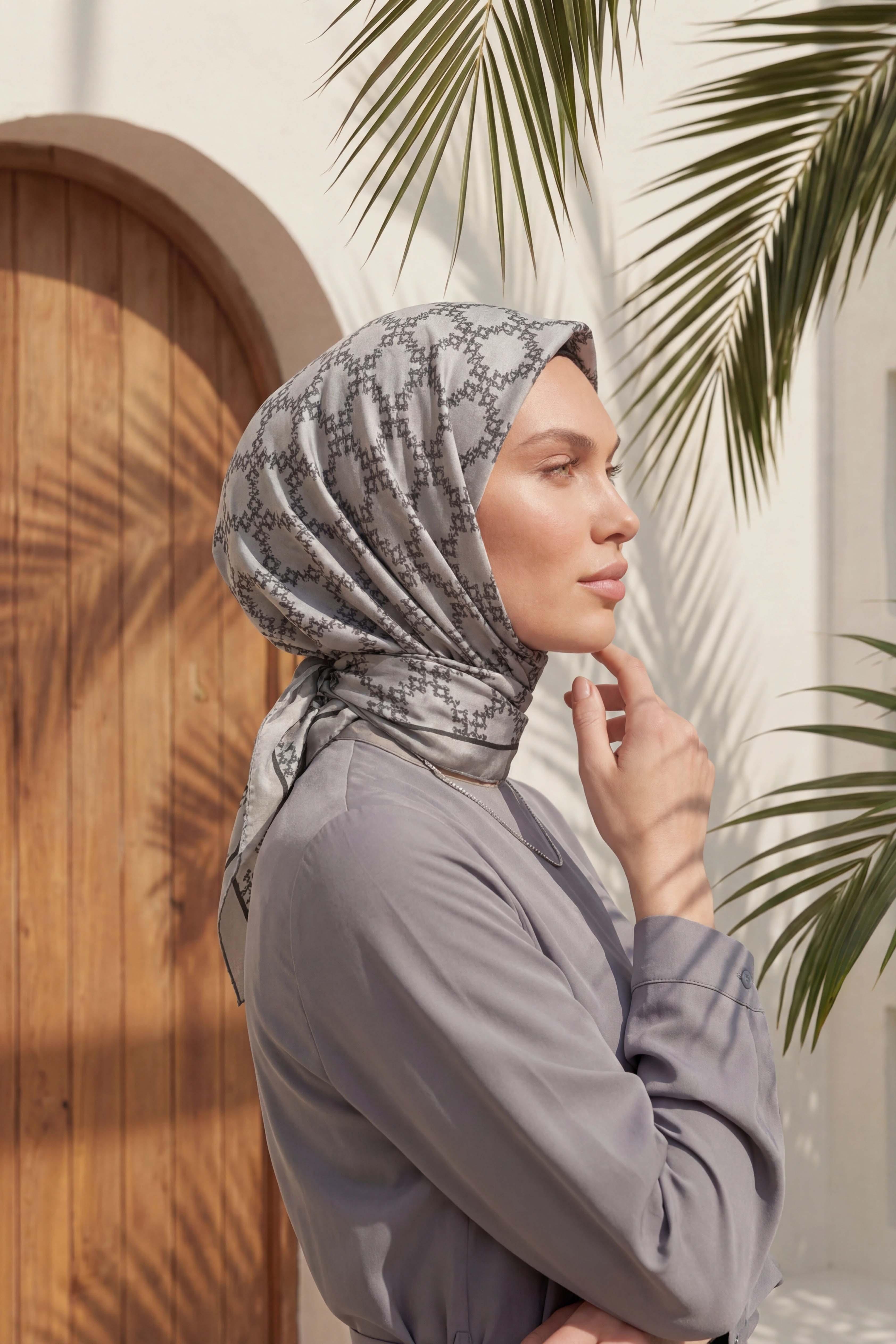 Dijital Kristal Eşarp Yeni Desen-3