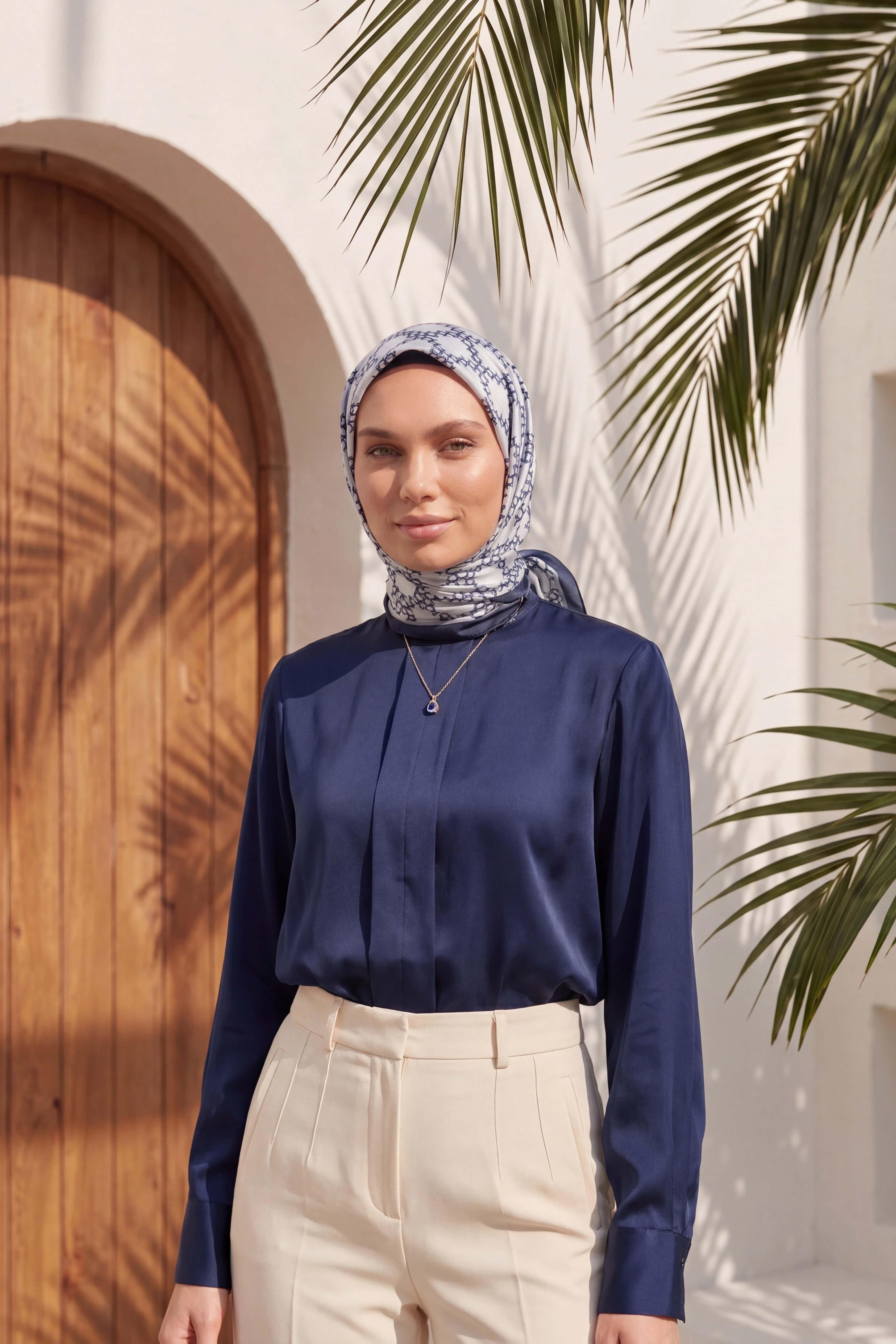 Dijital Kristal Eşarp Yeni Desen-3