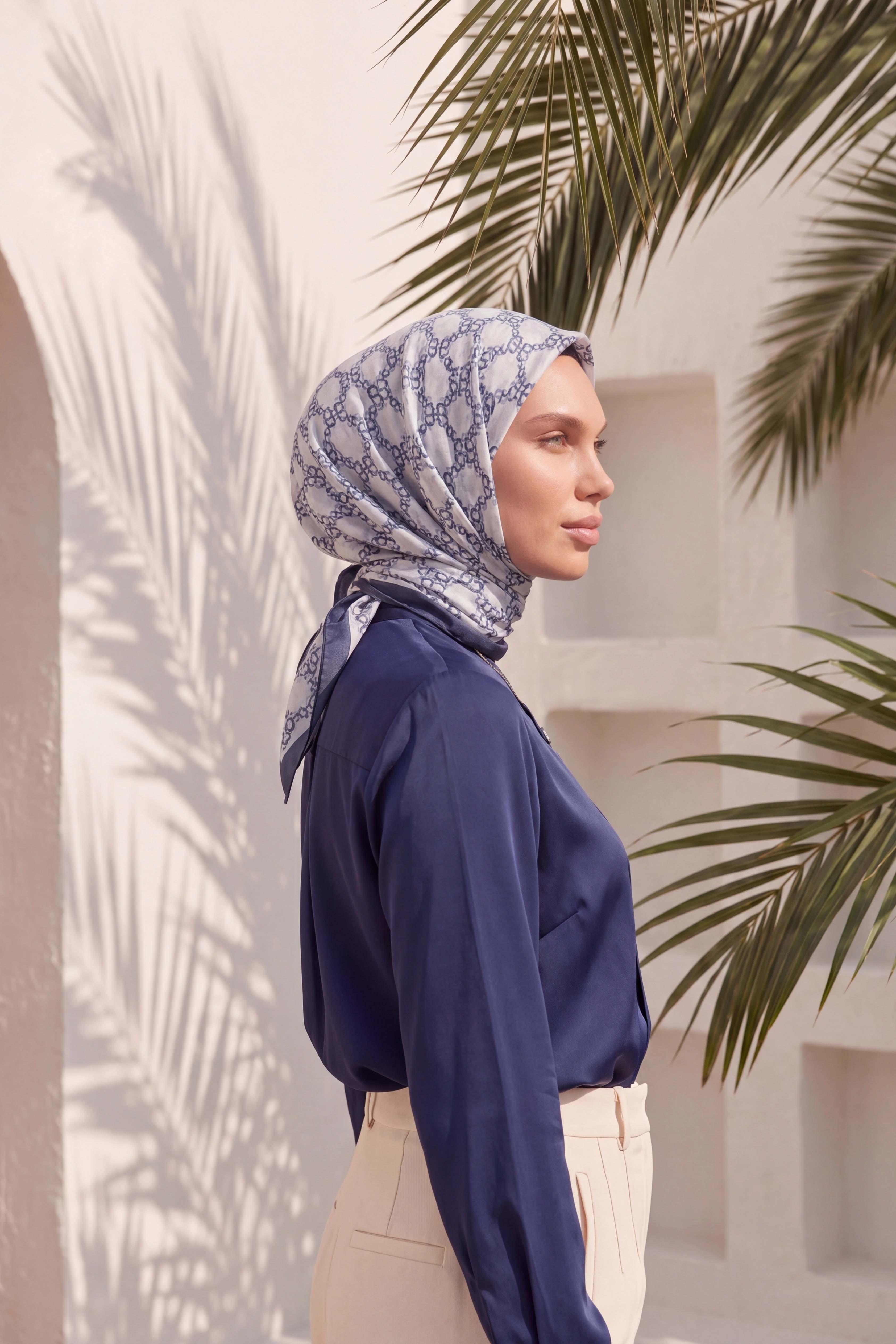 Dijital Kristal Eşarp Yeni Desen-3