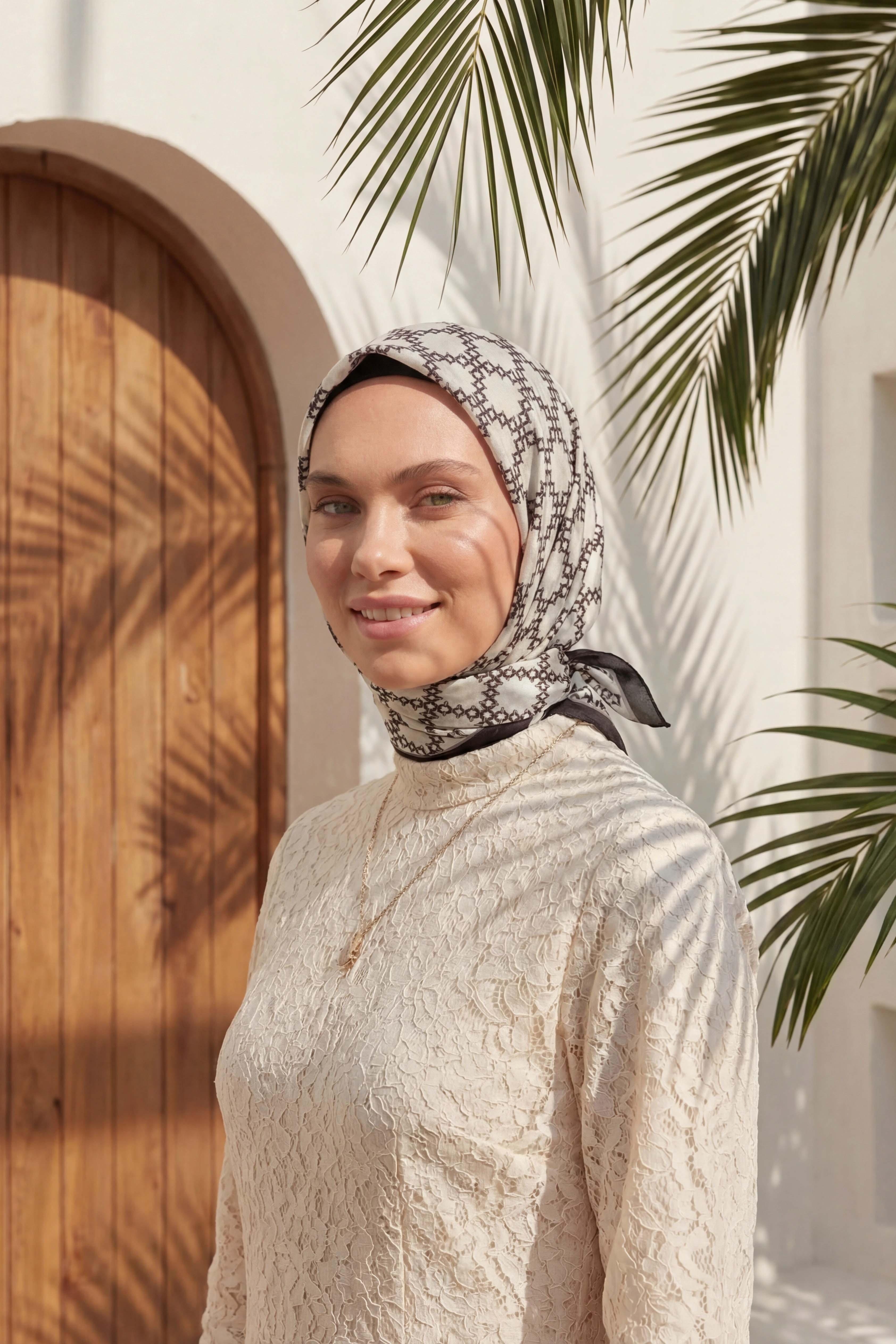 Dijital Kristal Eşarp Yeni Desen-3