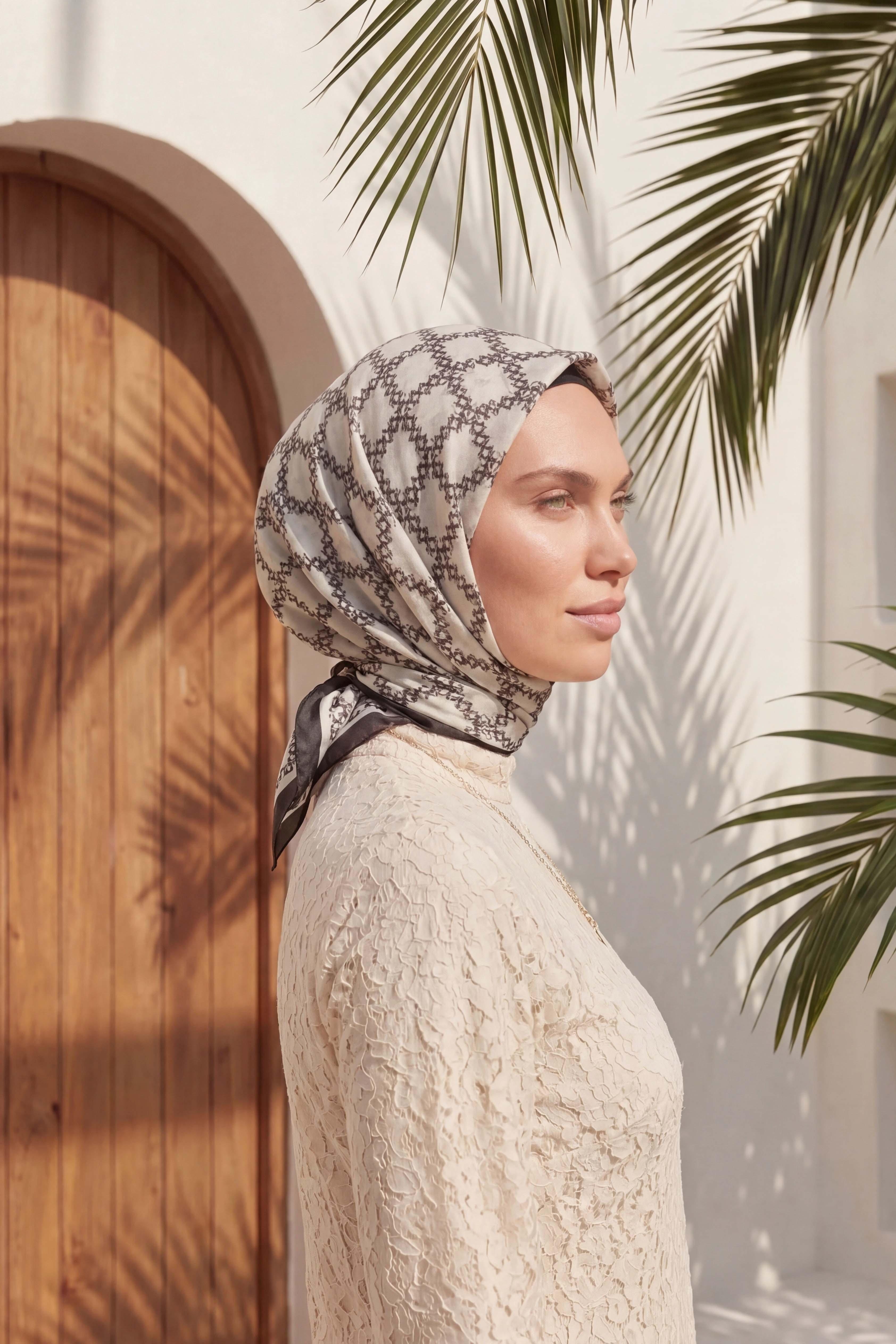 Dijital Kristal Eşarp Yeni Desen-3