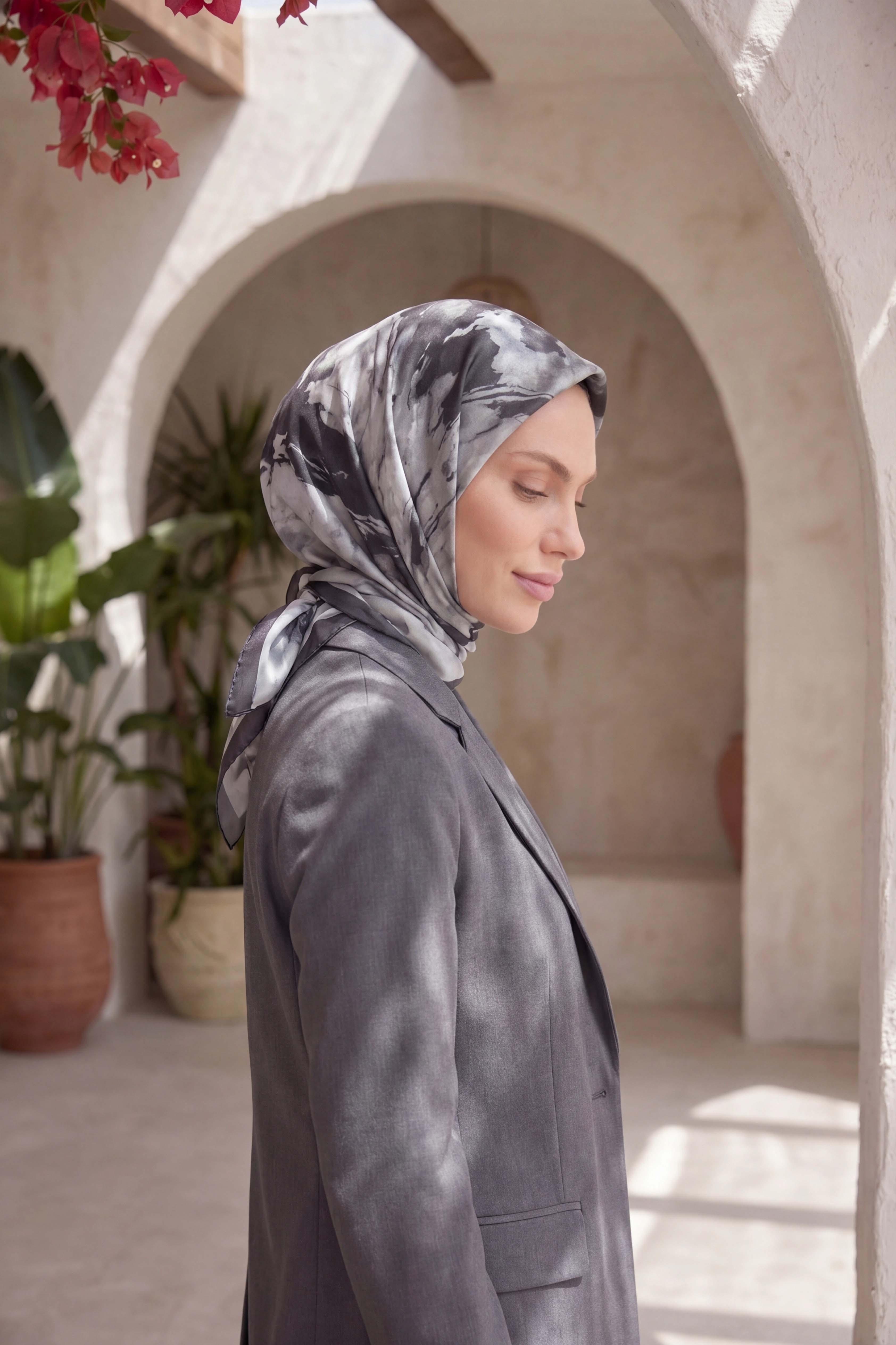 Dijital Kristal Eşarp Yeni Desen-4