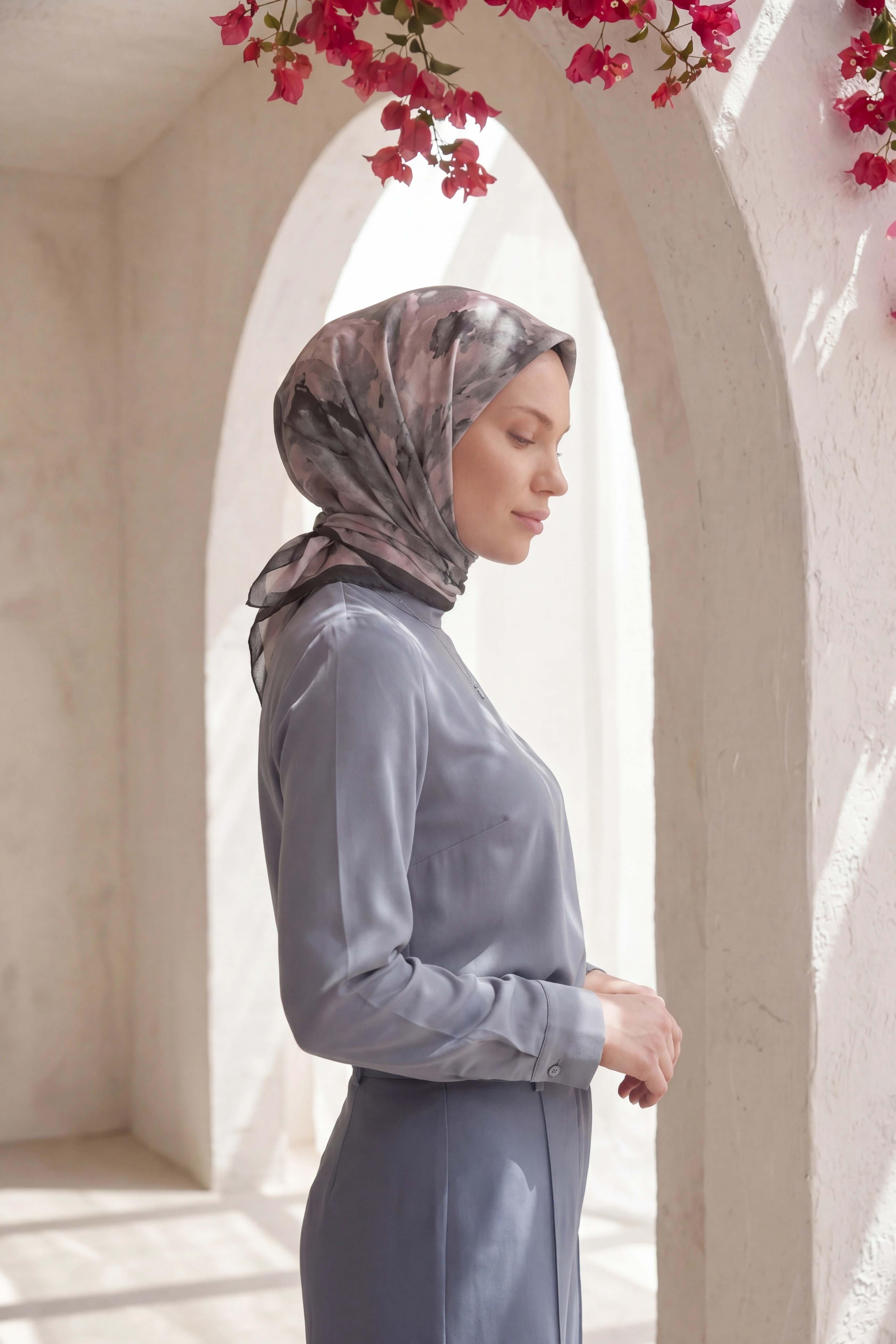 Dijital Kristal Eşarp Yeni Desen-4