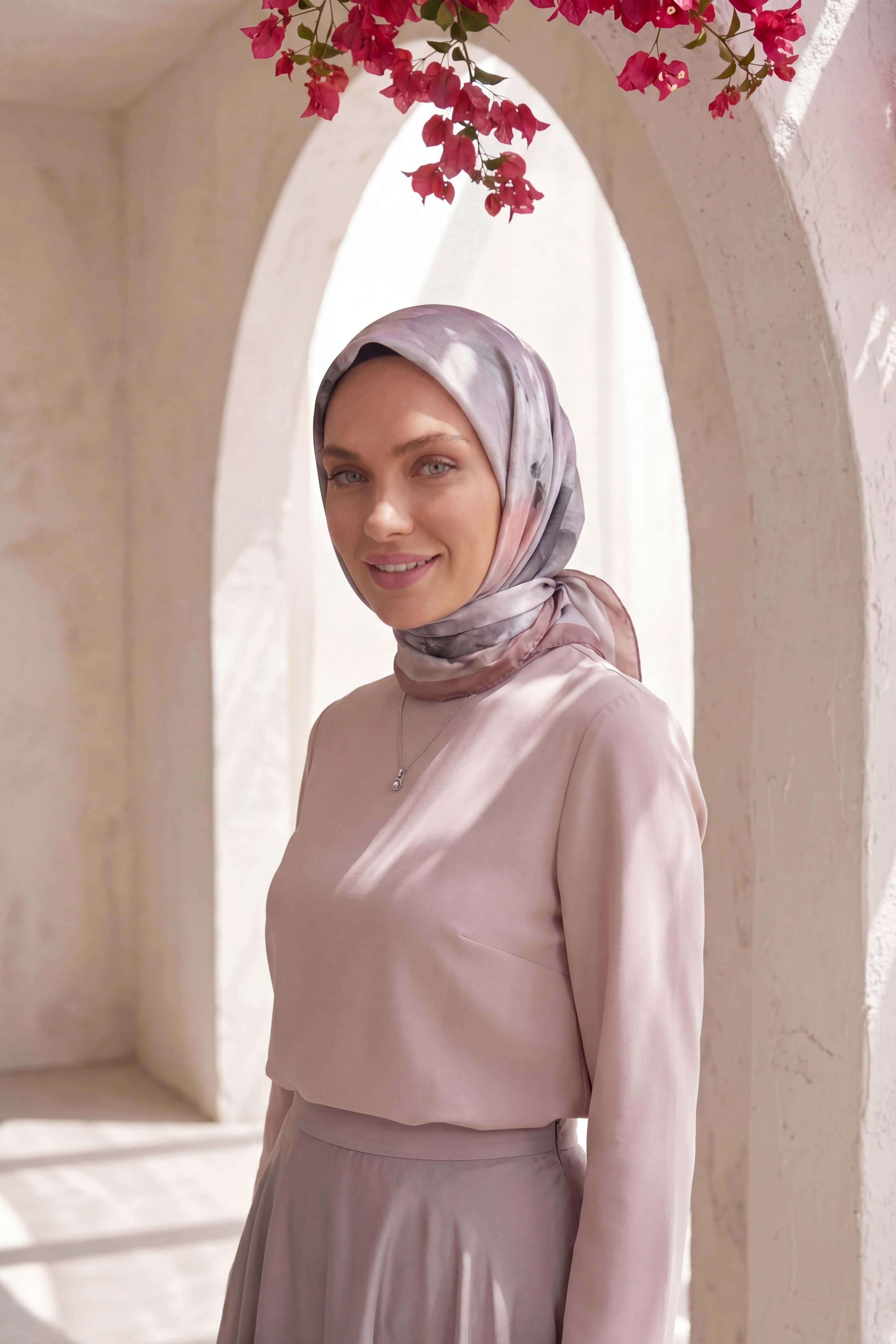 Dijital Kristal Eşarp Yeni Desen-4