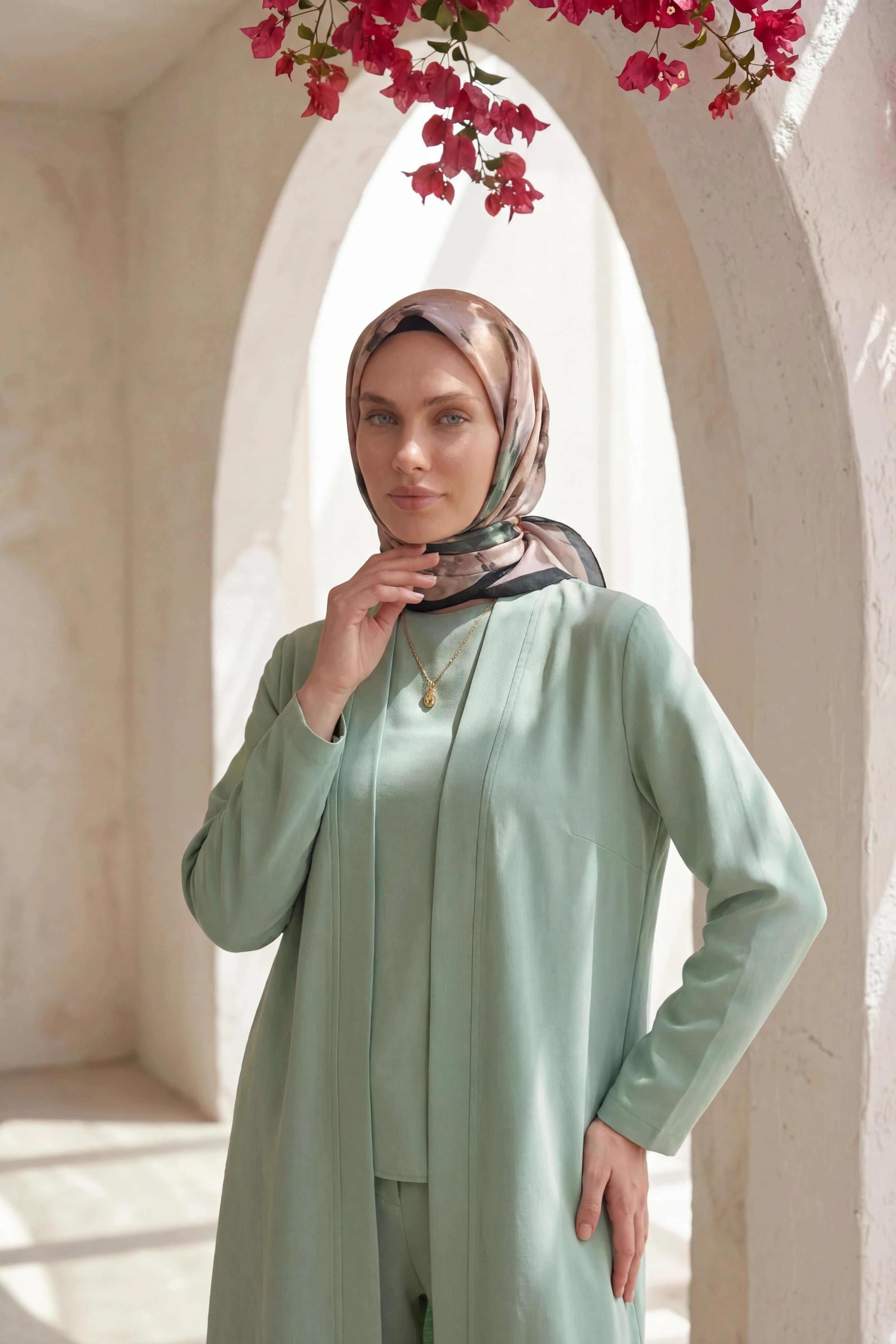 Dijital Kristal Eşarp Yeni Desen-4