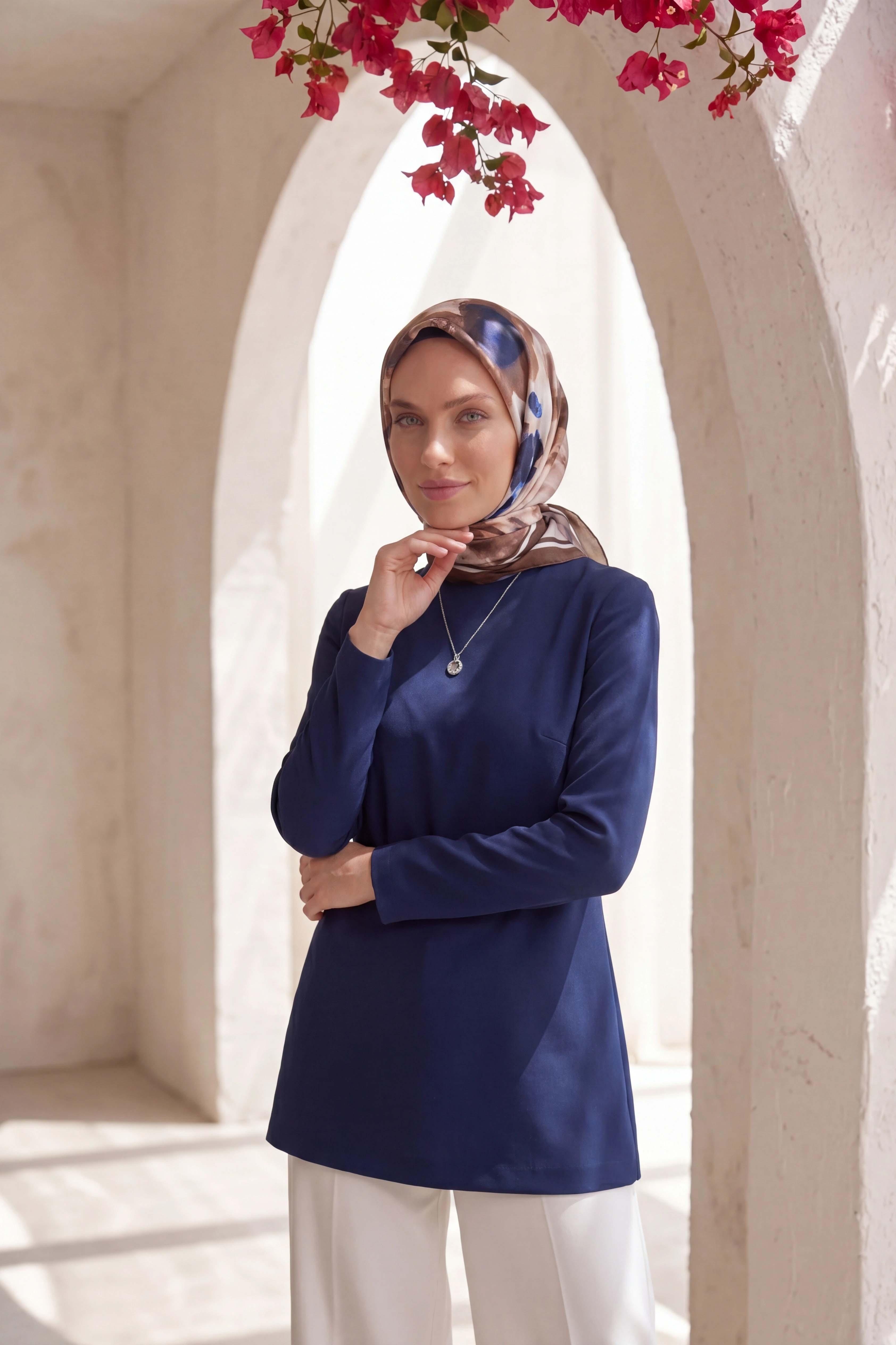 Dijital Kristal Eşarp Yeni Desen-4