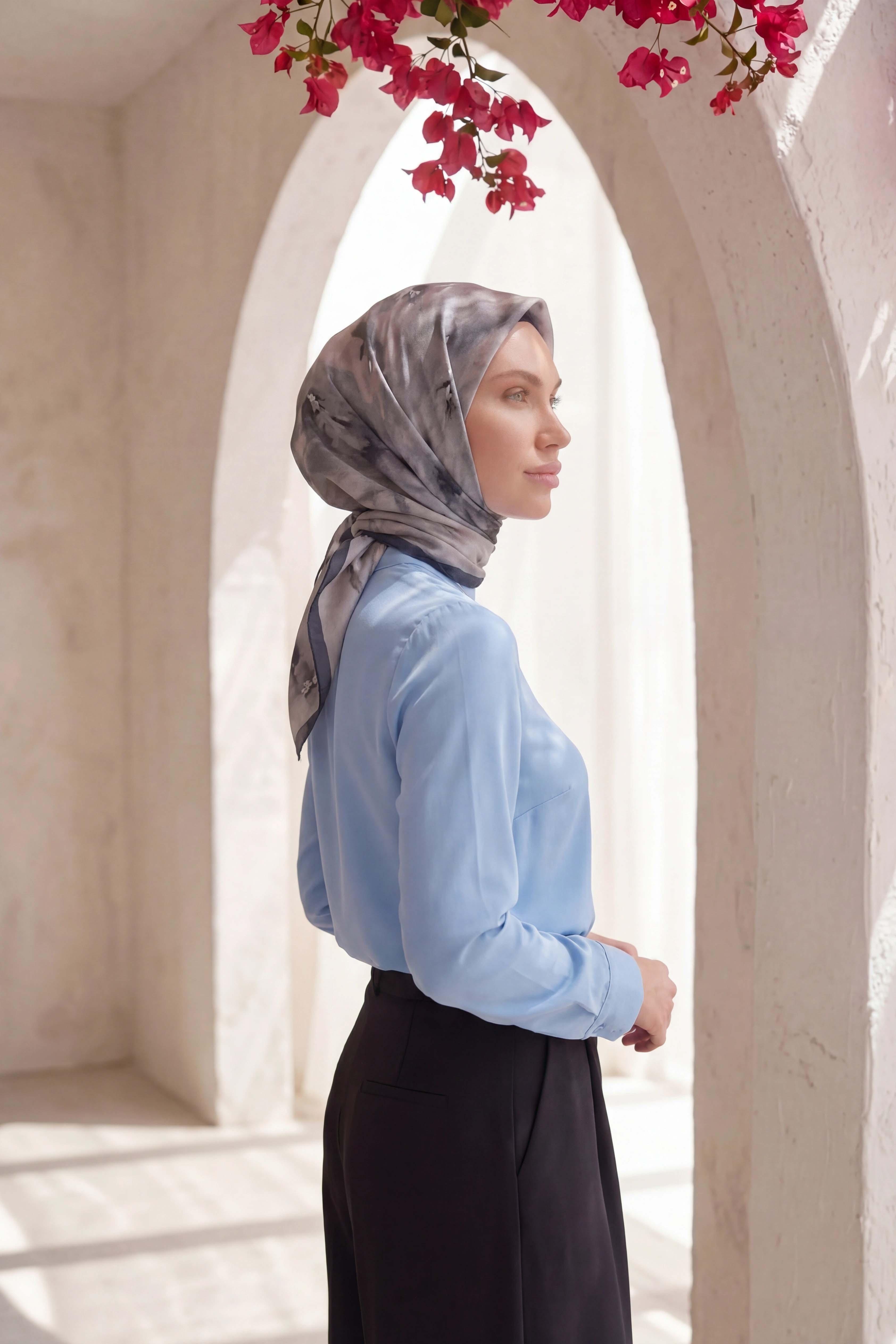 Dijital Kristal Eşarp Yeni Desen-4