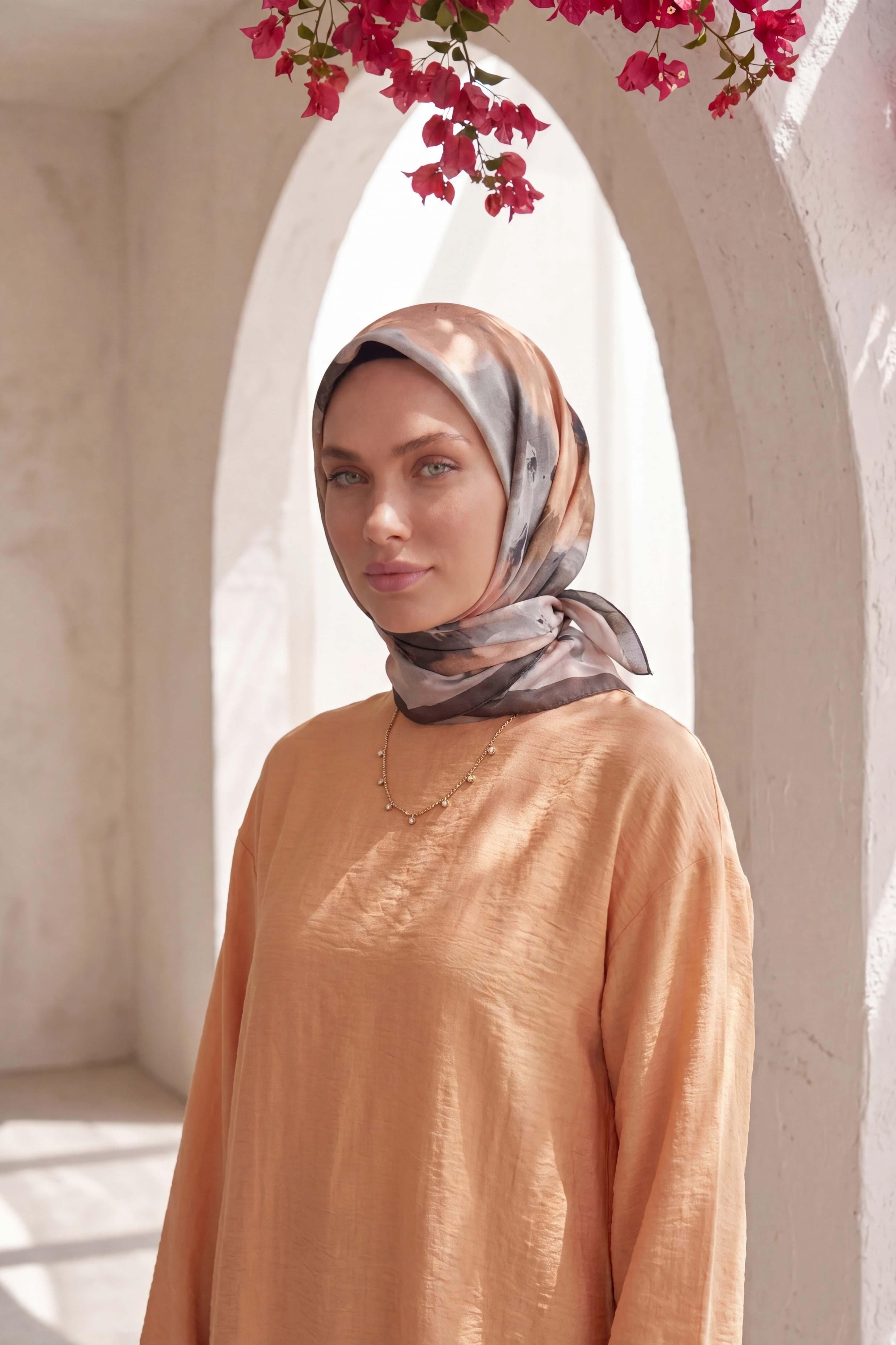 Dijital Kristal Eşarp Yeni Desen-4