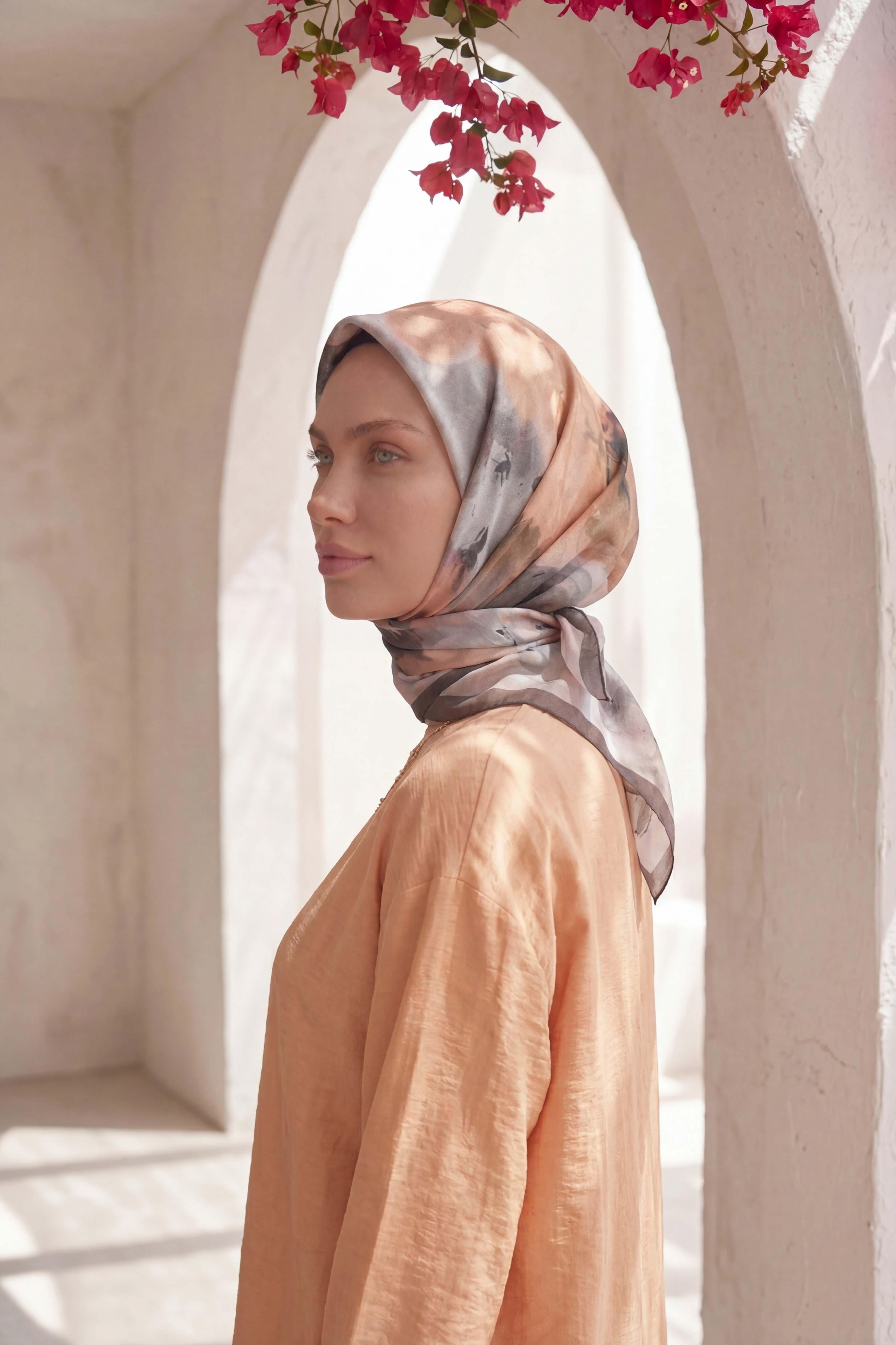 Dijital Kristal Eşarp Yeni Desen-4