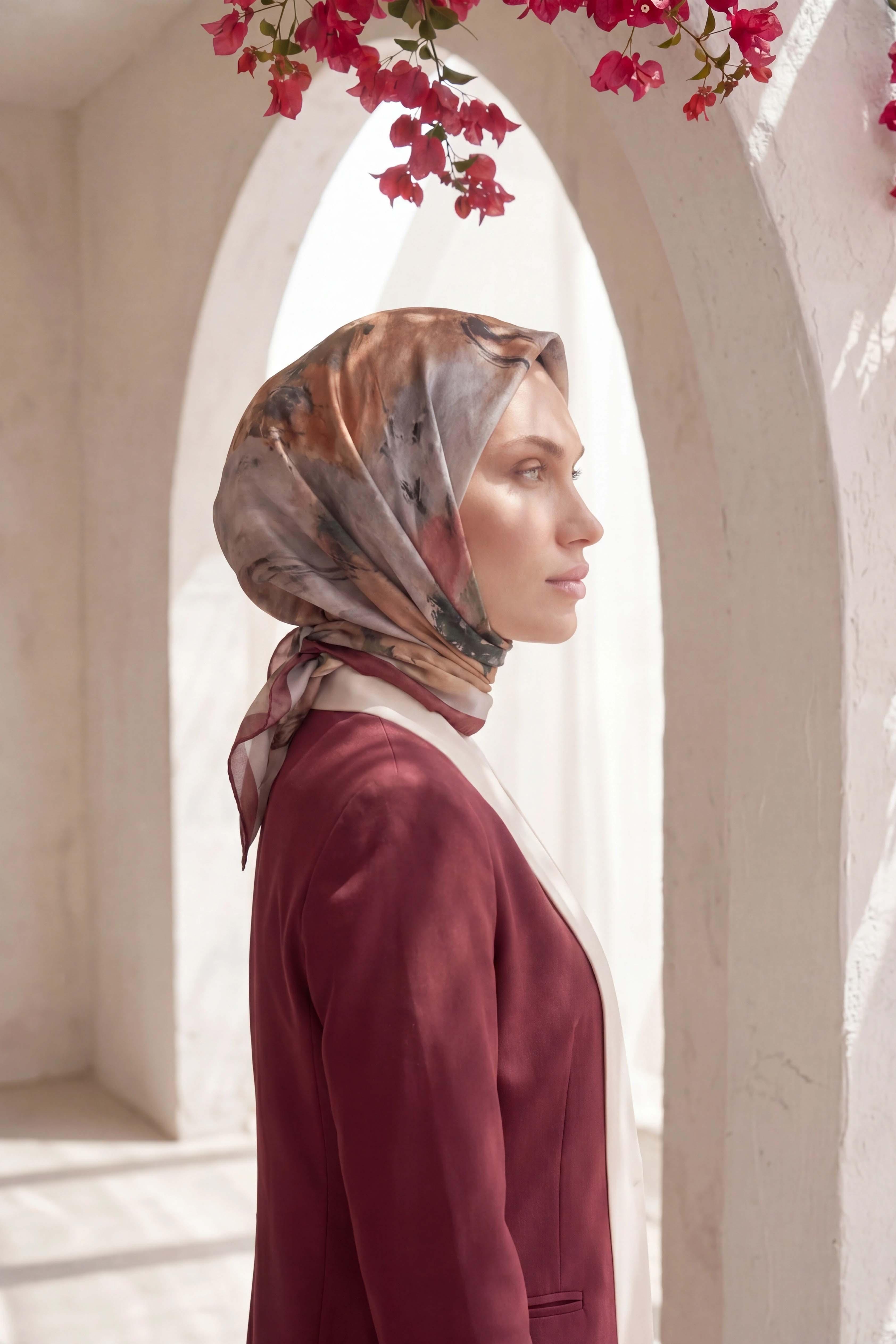 Dijital Kristal Eşarp Yeni Desen-4