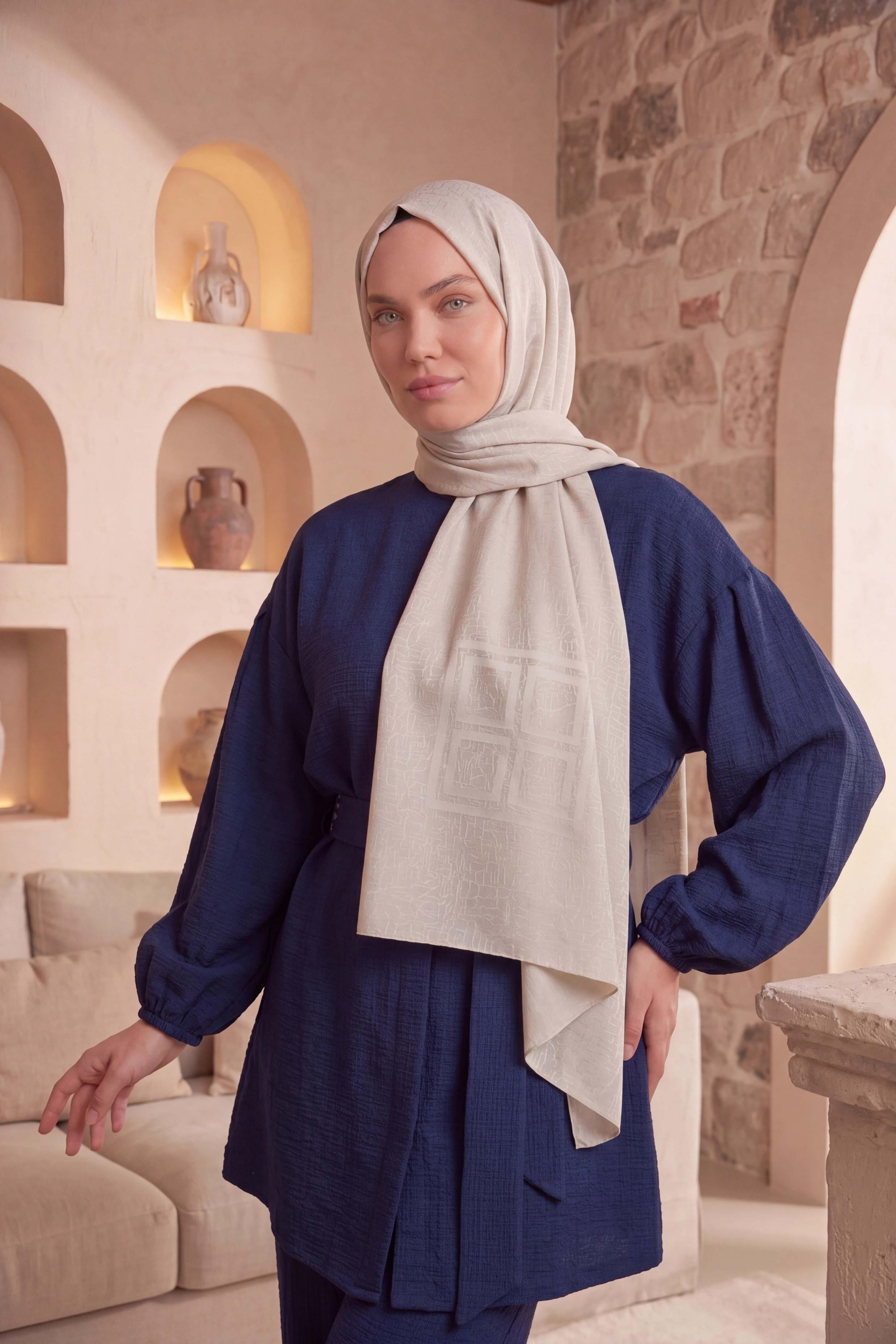 Asetat Şal Akel Desen