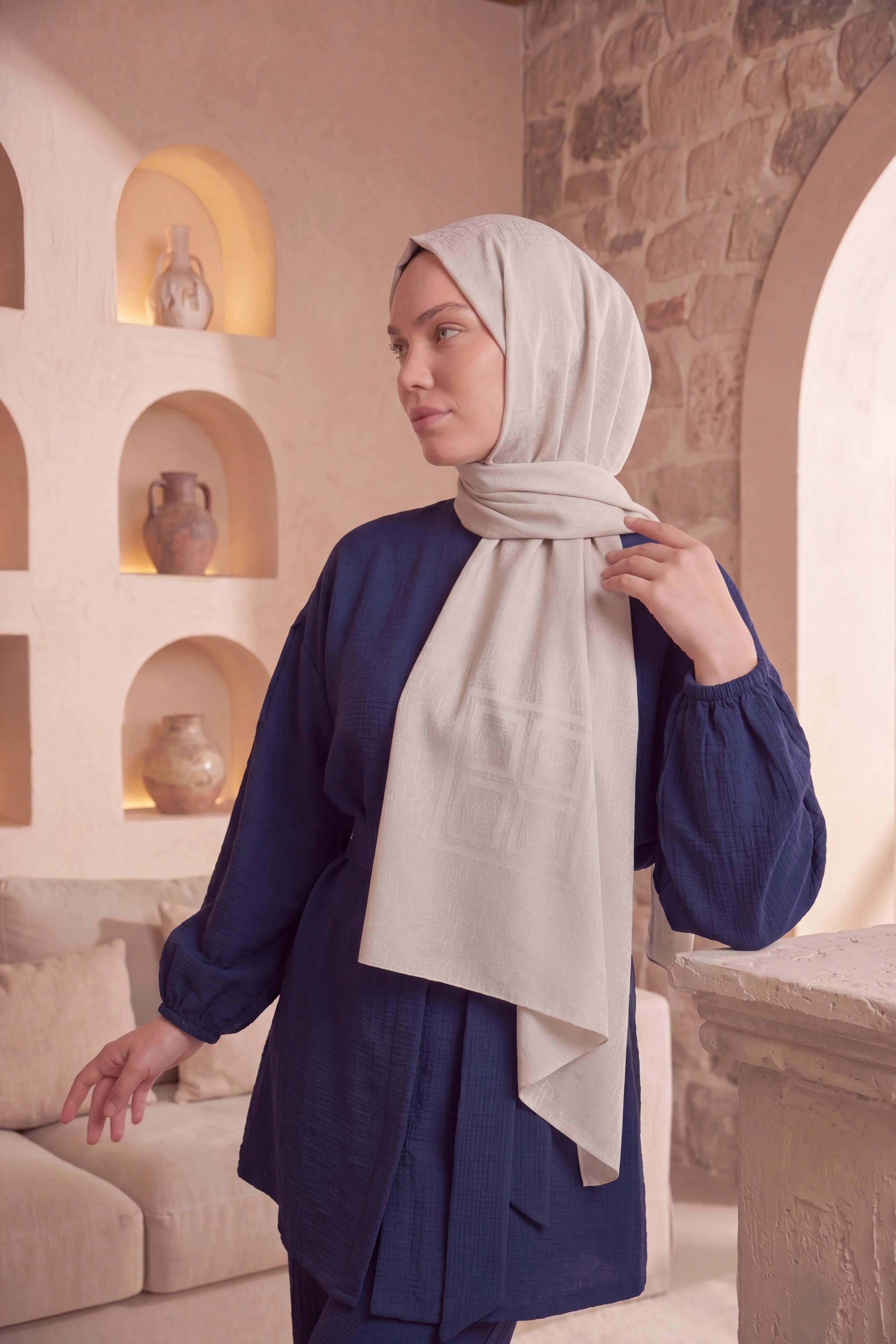 Asetat Şal Akel Desen