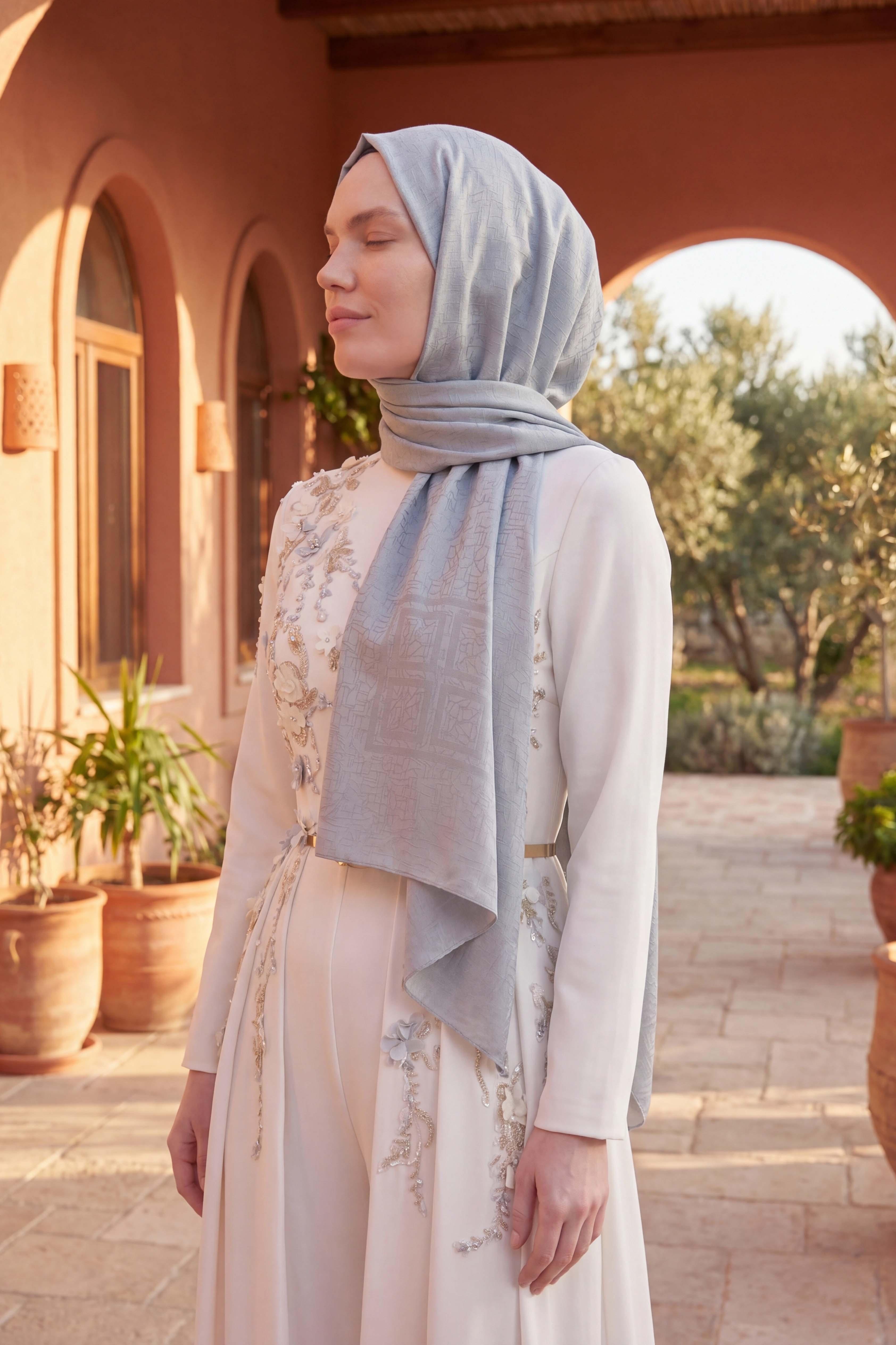 Asetat Şal Akel Desen