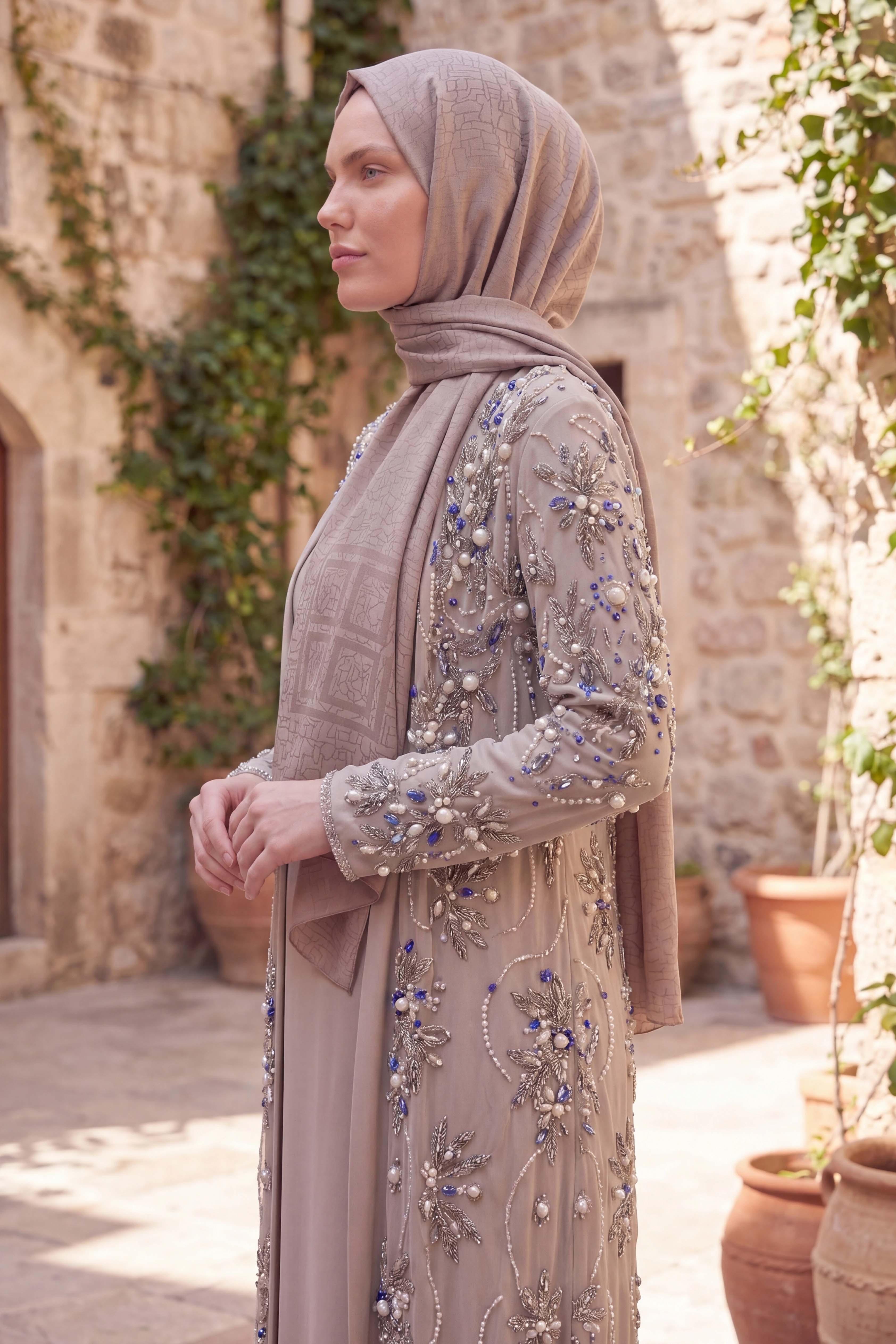 Asetat Şal Akel Desen