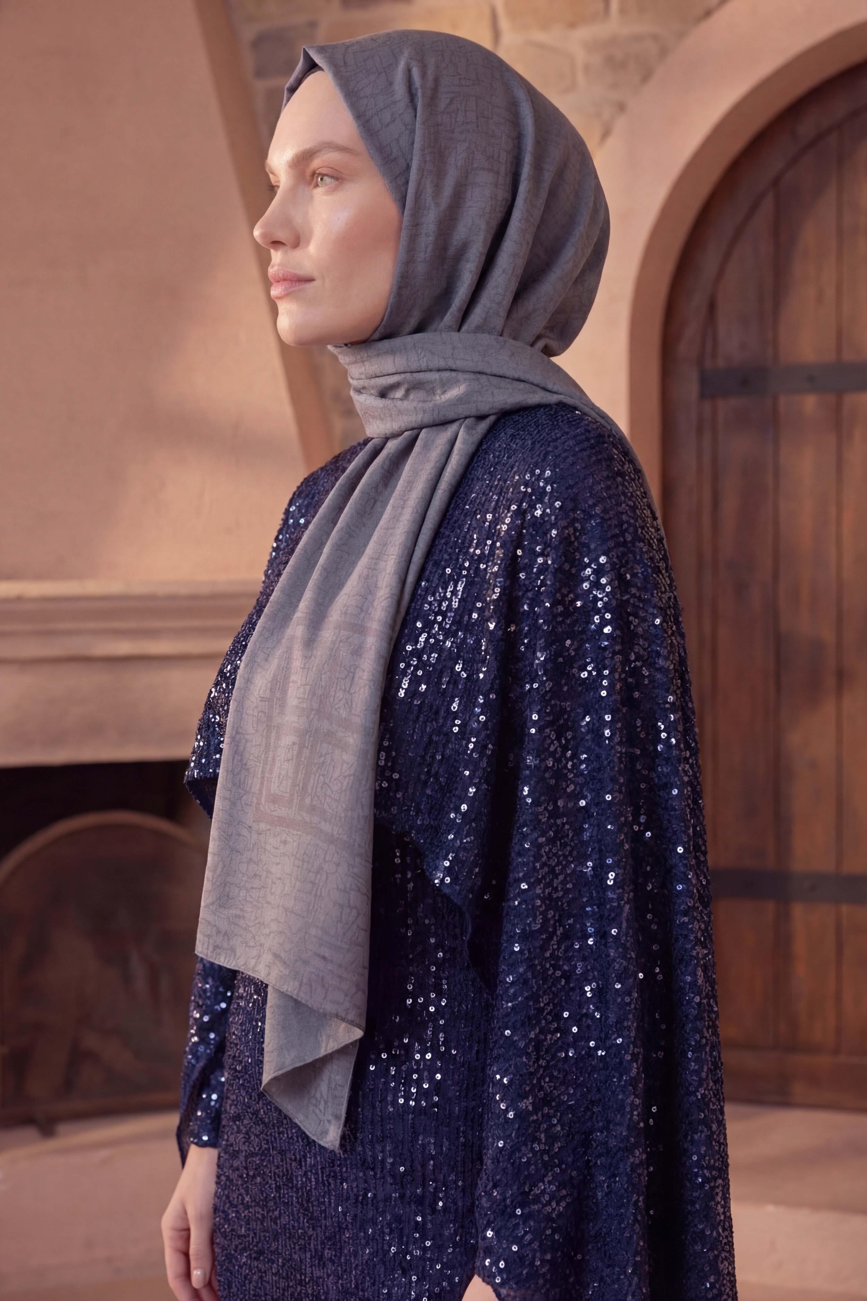 Asetat Şal Akel Desen