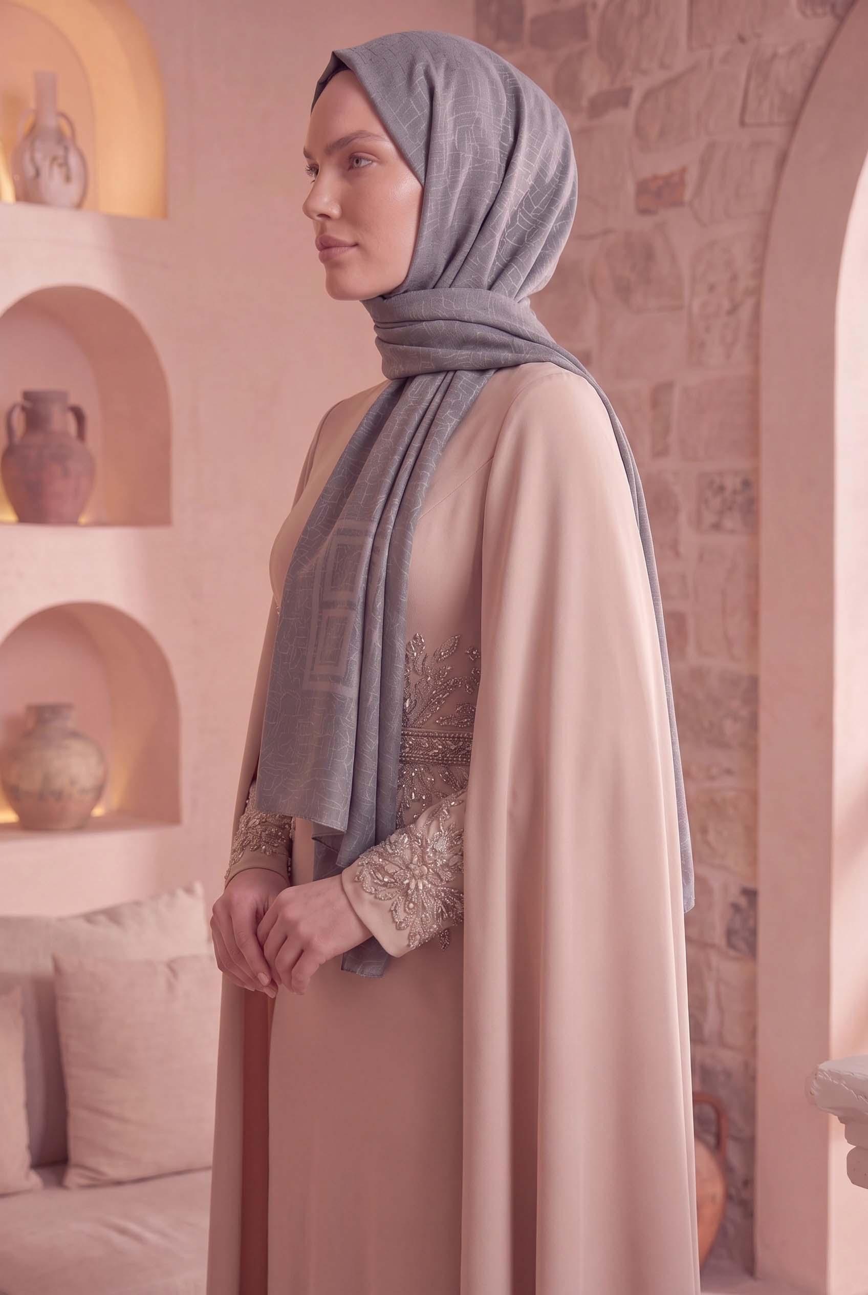 Asetat Şal Akel Desen