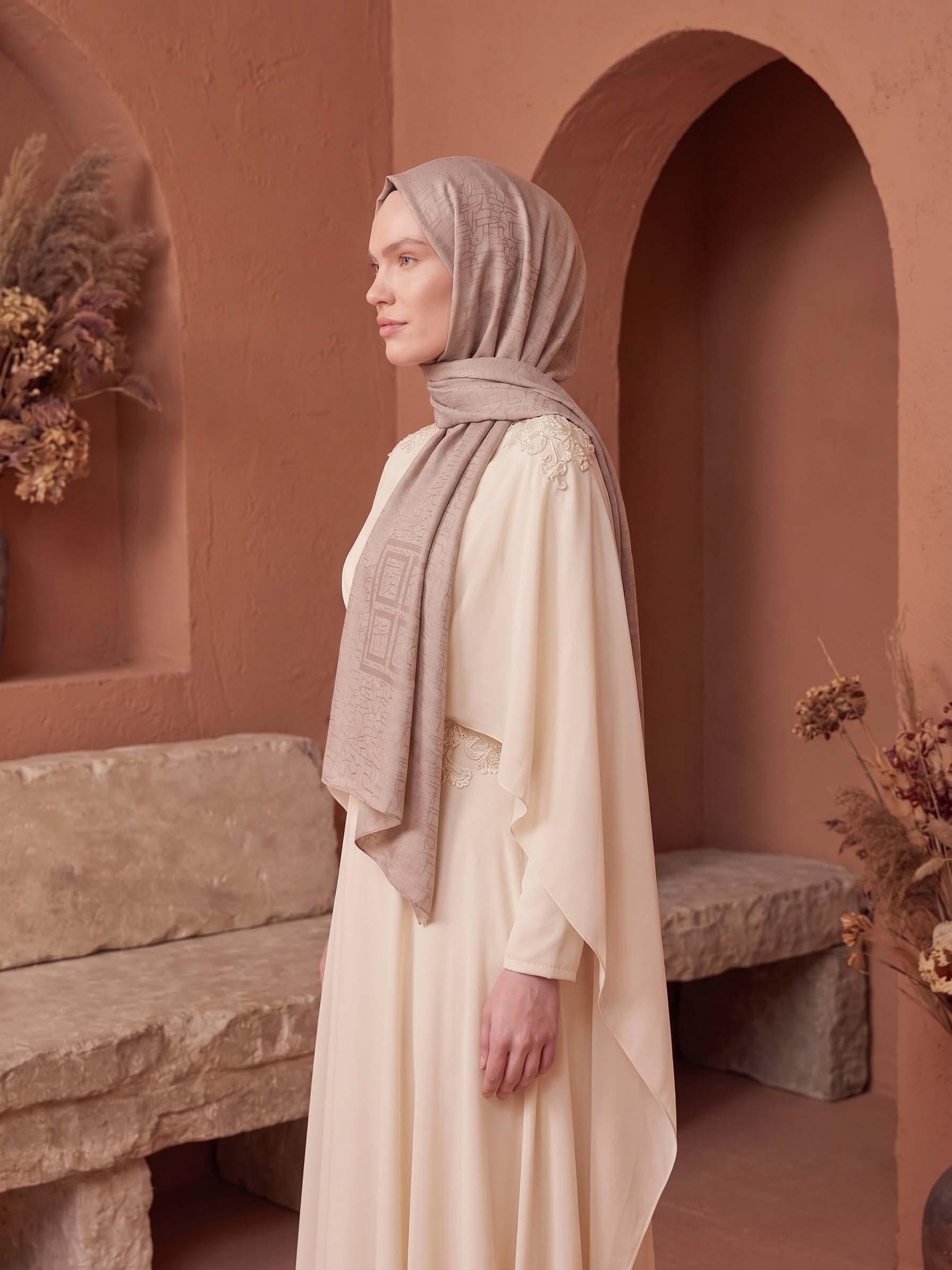 Asetat Şal Akel Desen