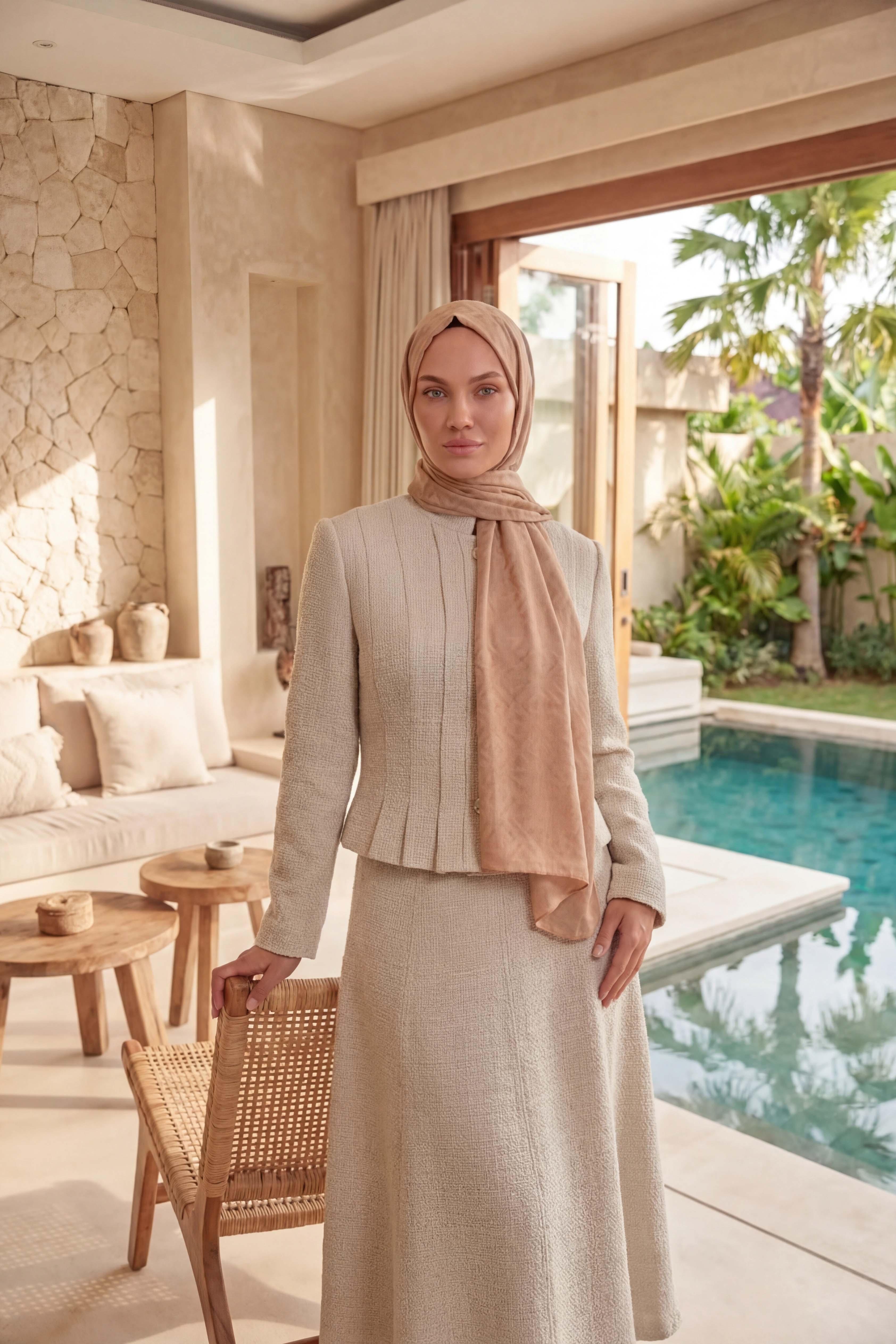 Asetat Şal Baklava Desen