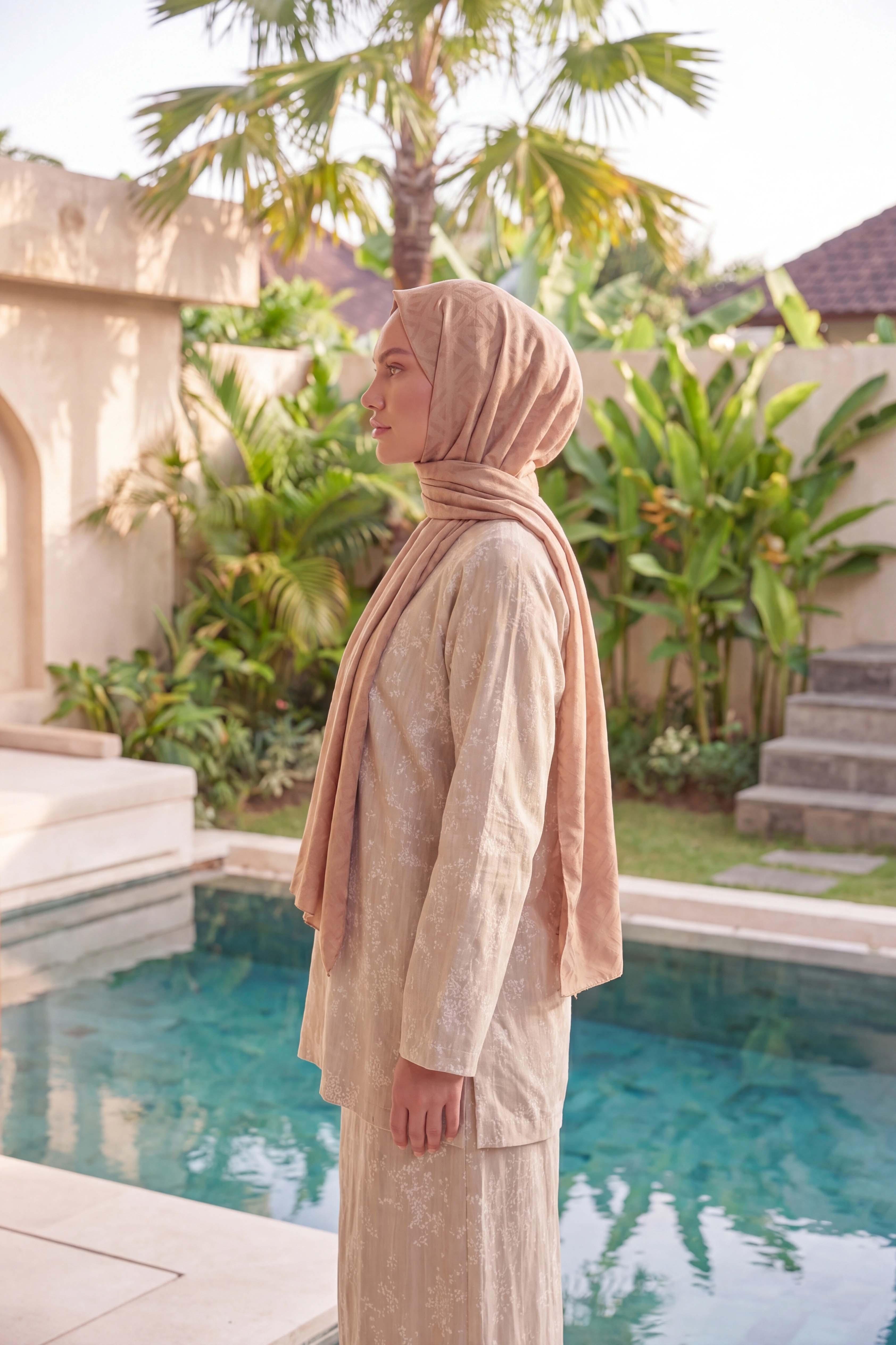 Asetat Şal Baklava Desen