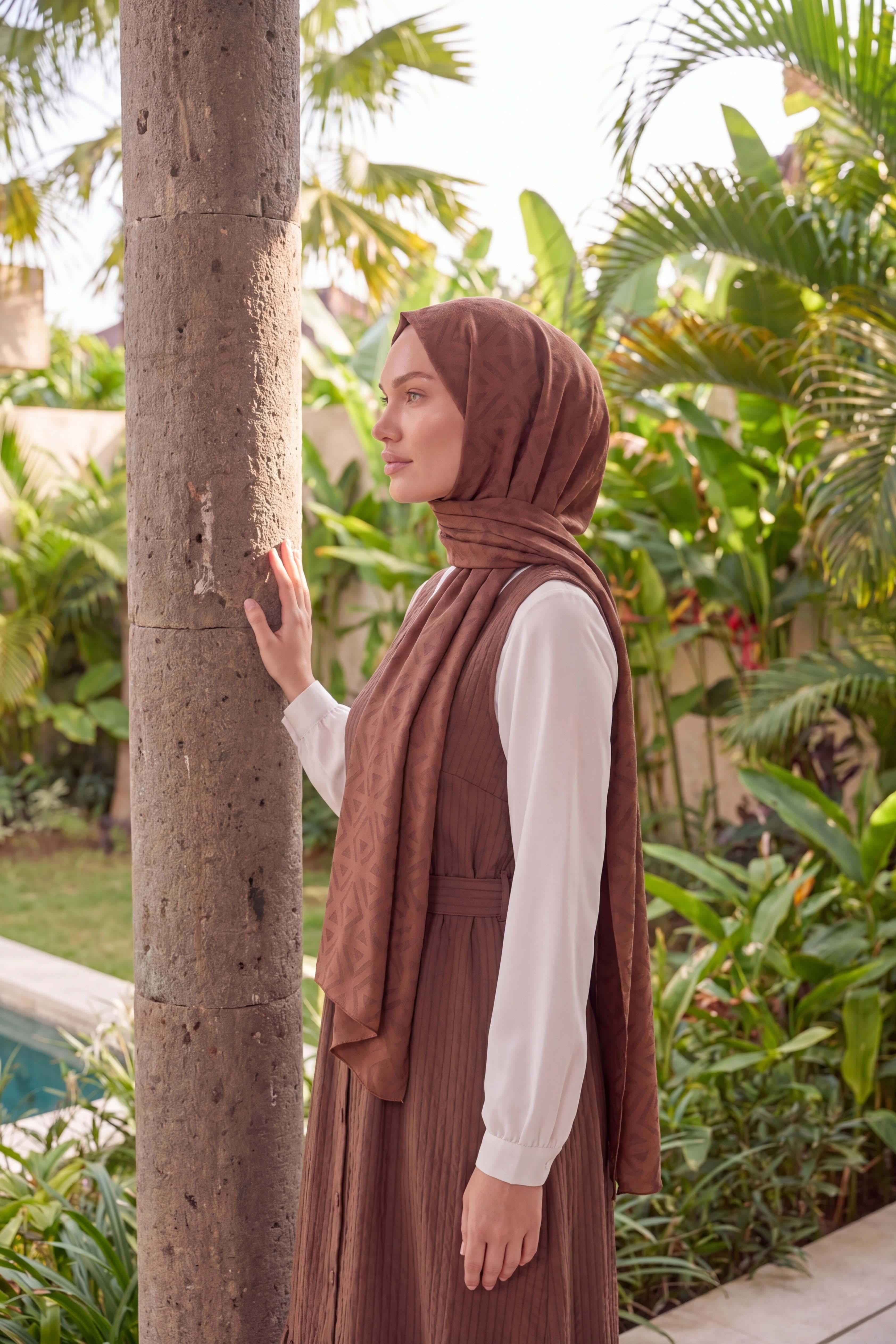 Asetat Şal Baklava Desen