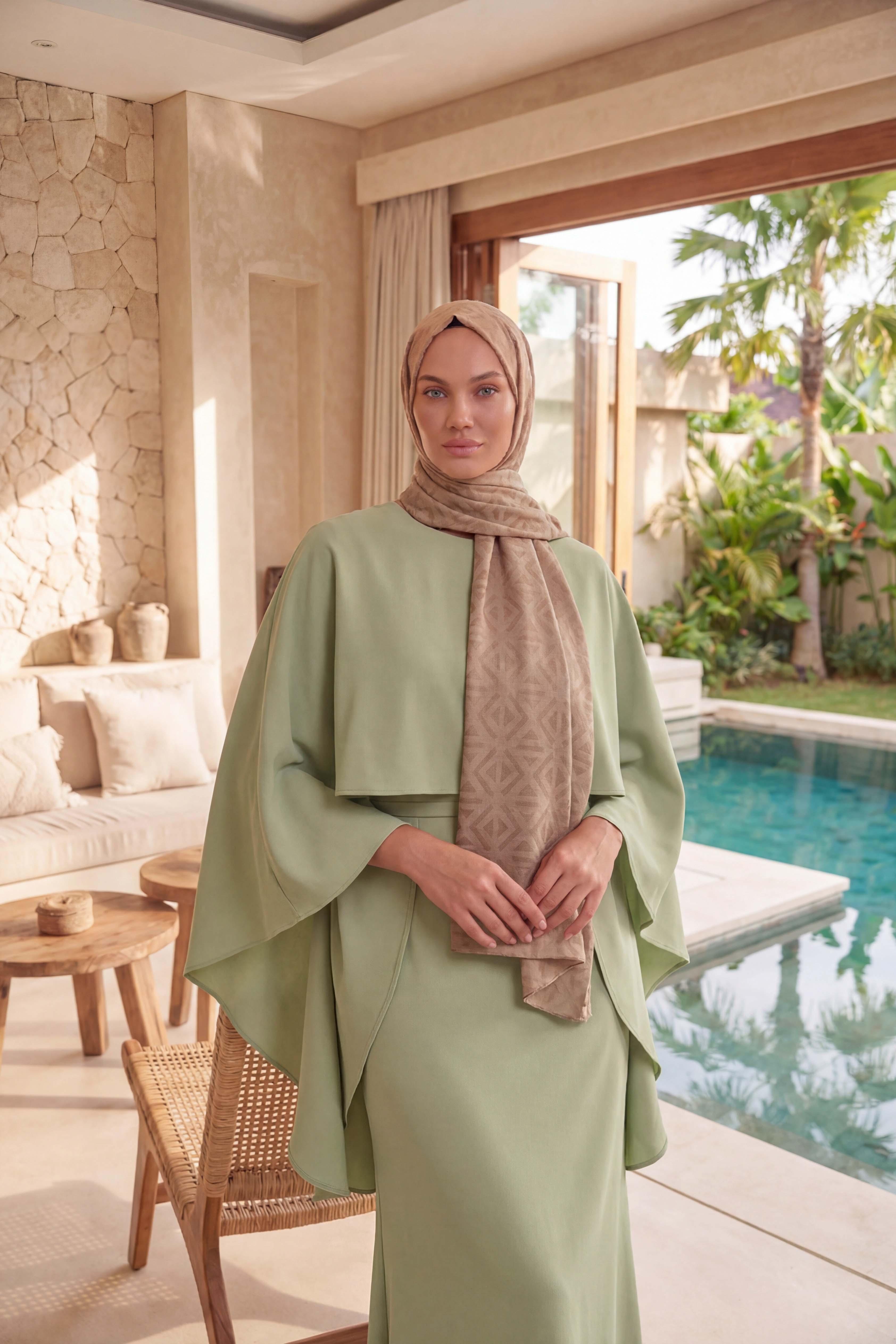 Asetat Şal Baklava Desen