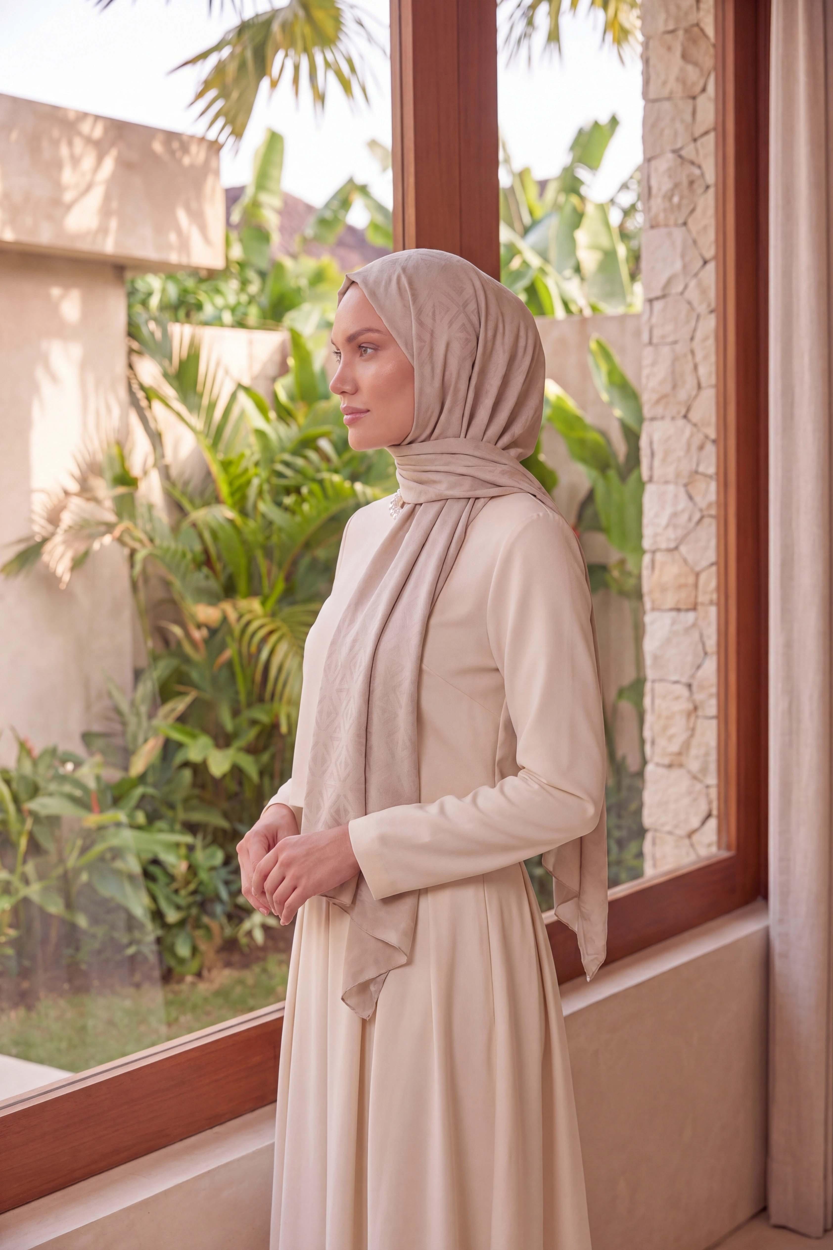 Asetat Şal Baklava Desen