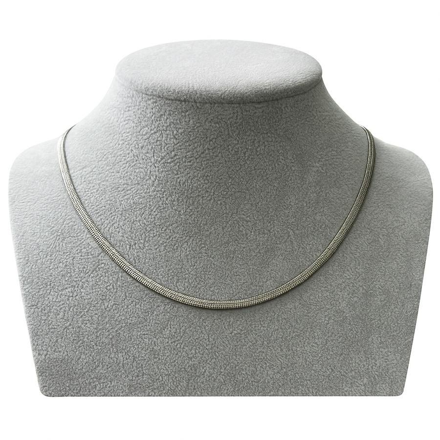 Çelik Kolyeler® İtalyan Ezme/Balık Sırtı Kolye 45cm