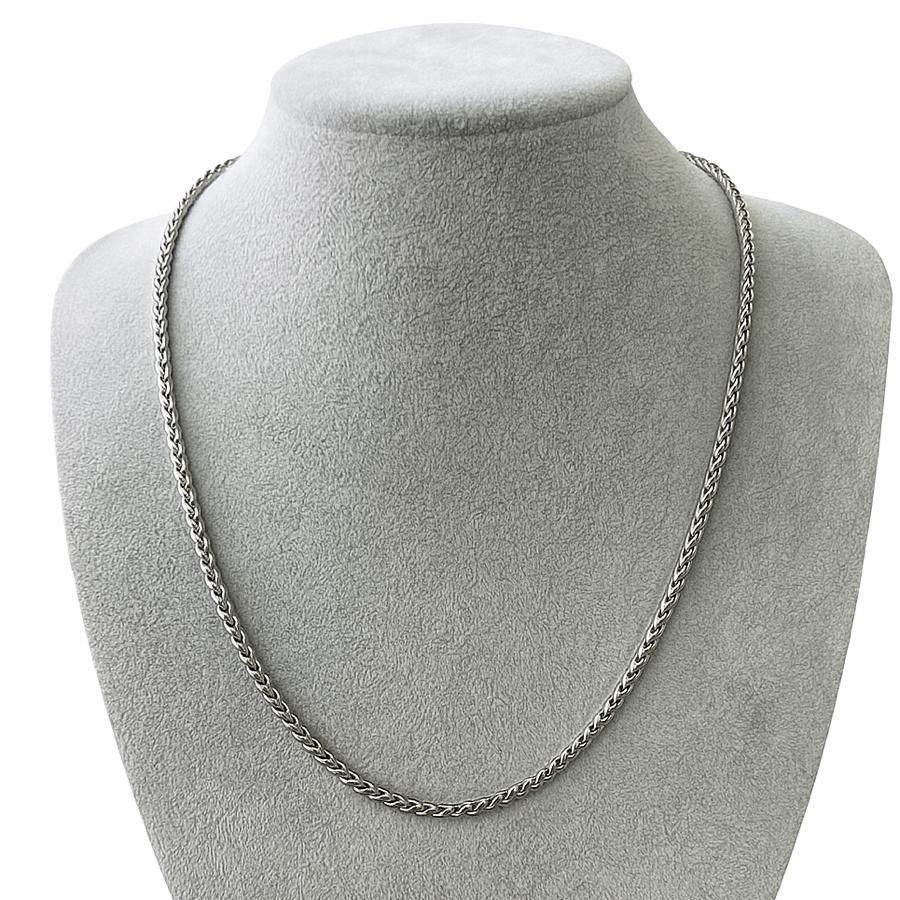 Çelik Kolyeler®Yılan Zincir Kolye 60cm