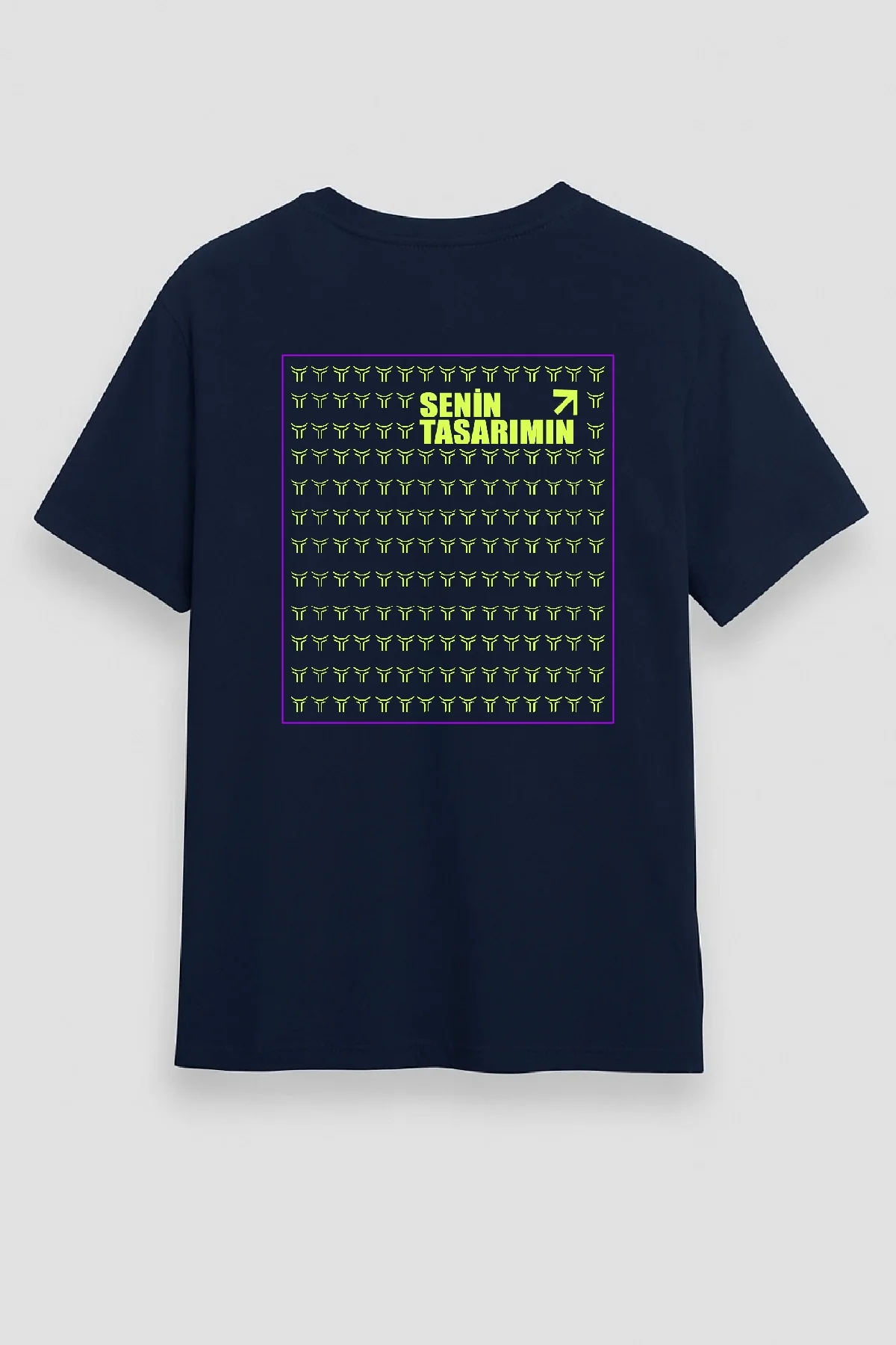 Arka 24/1 Düz Oversize T-shirt