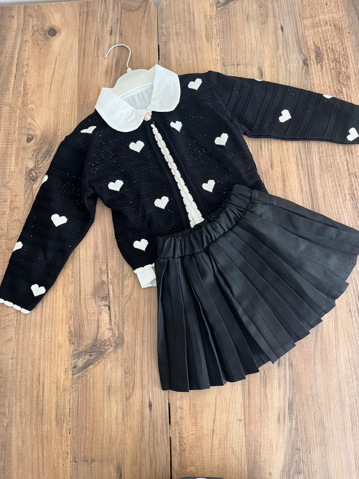 kalpli triko takım 3lü