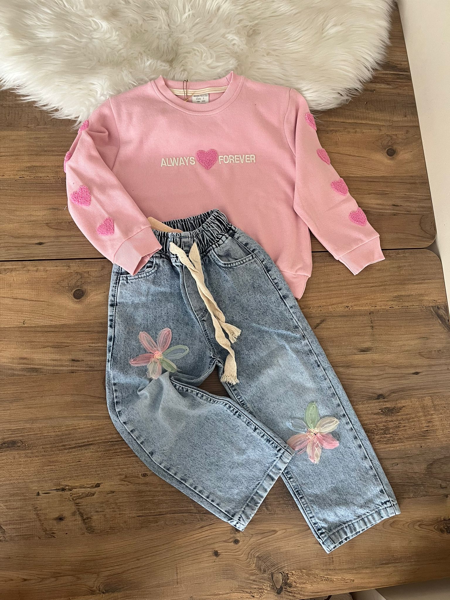 PEMBE PANTOLON TAKIM