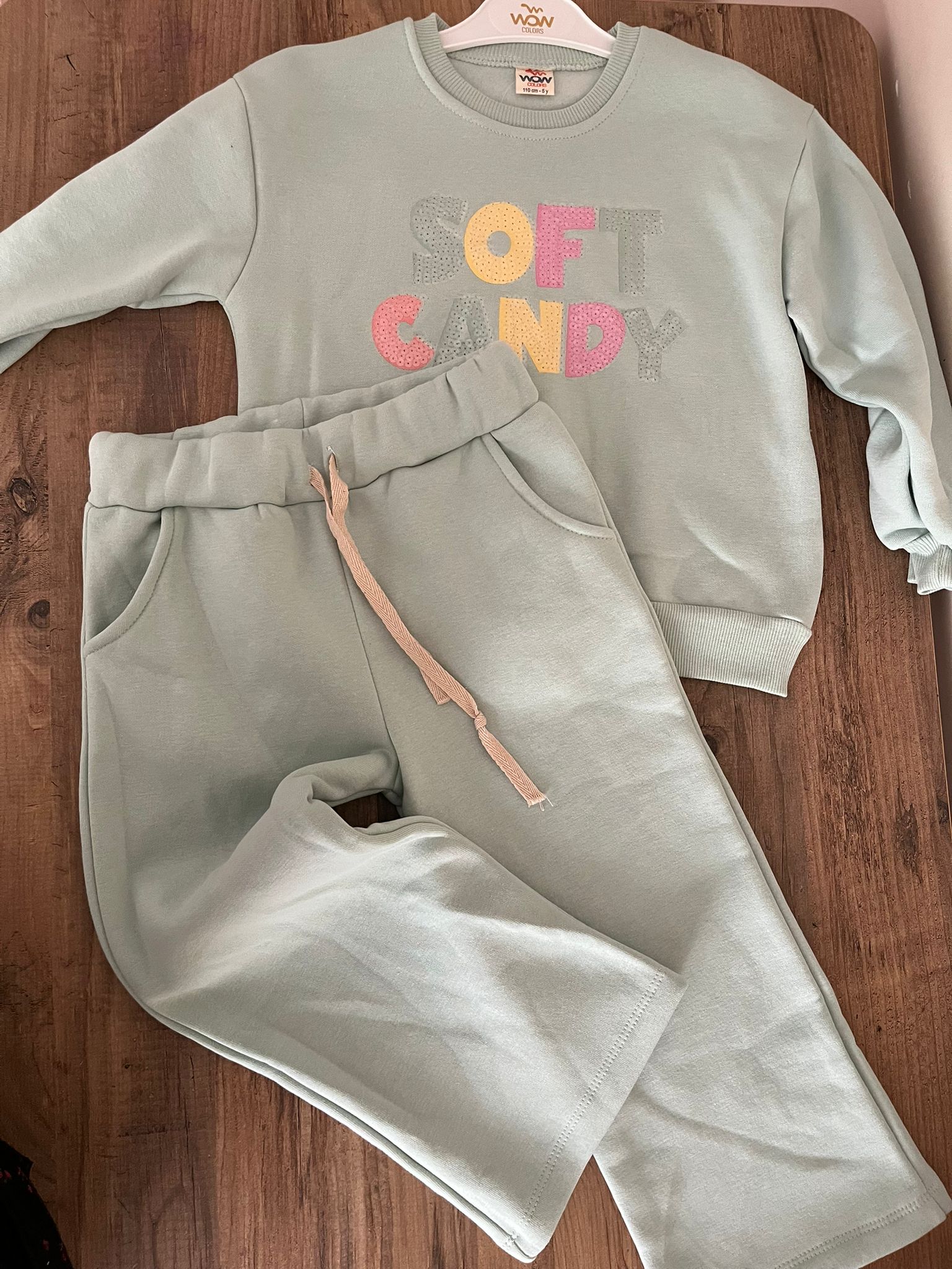 pullu candy takım şardonlu