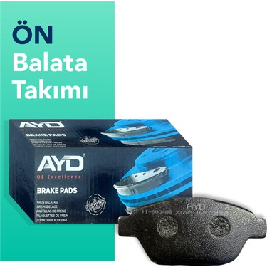 OPEL VECTRA-C AYD MARKA ÖN FREN BALATASI ( 60298A )