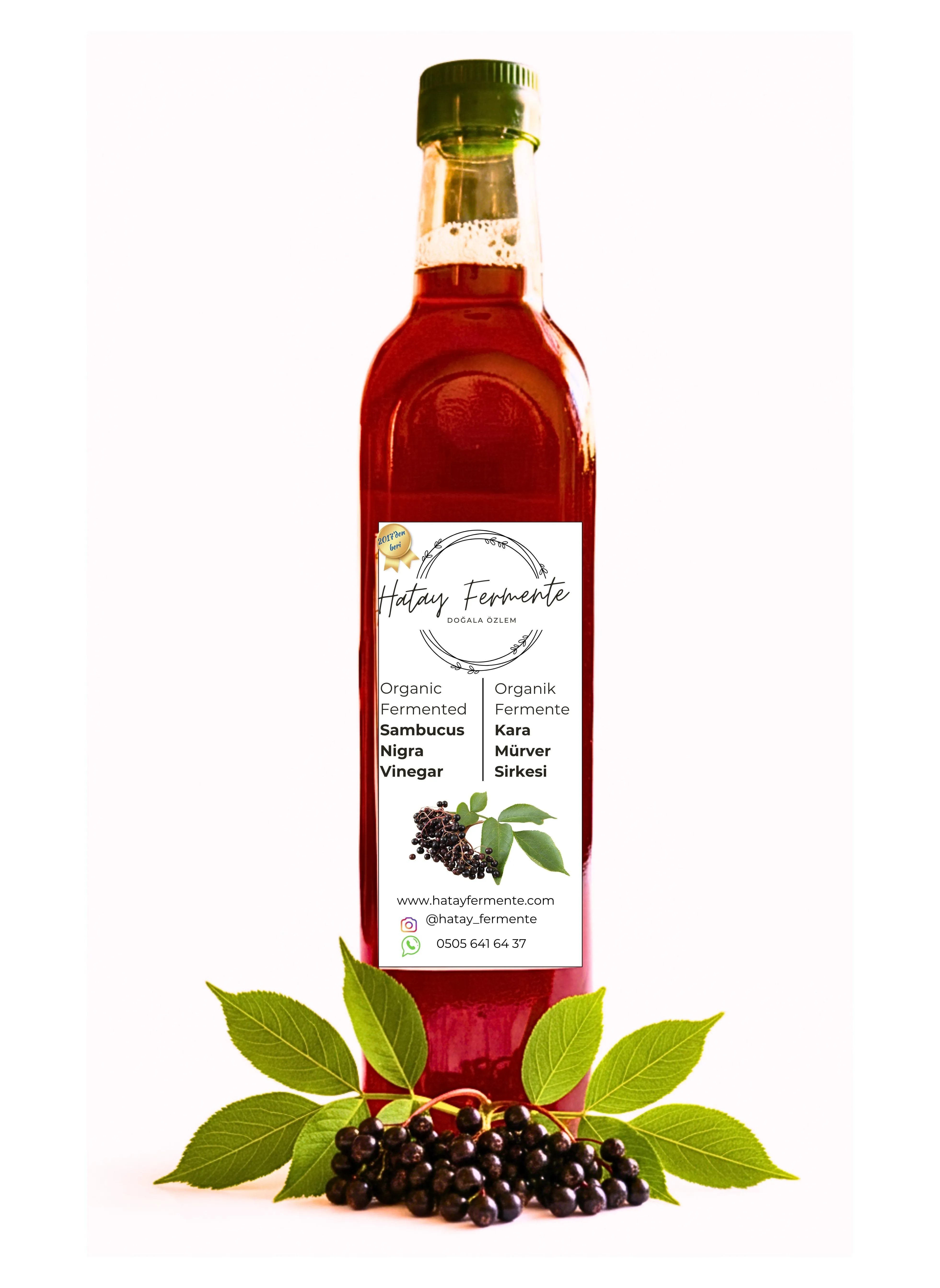 KARA MÜRVER SİRKESİ 500 ML