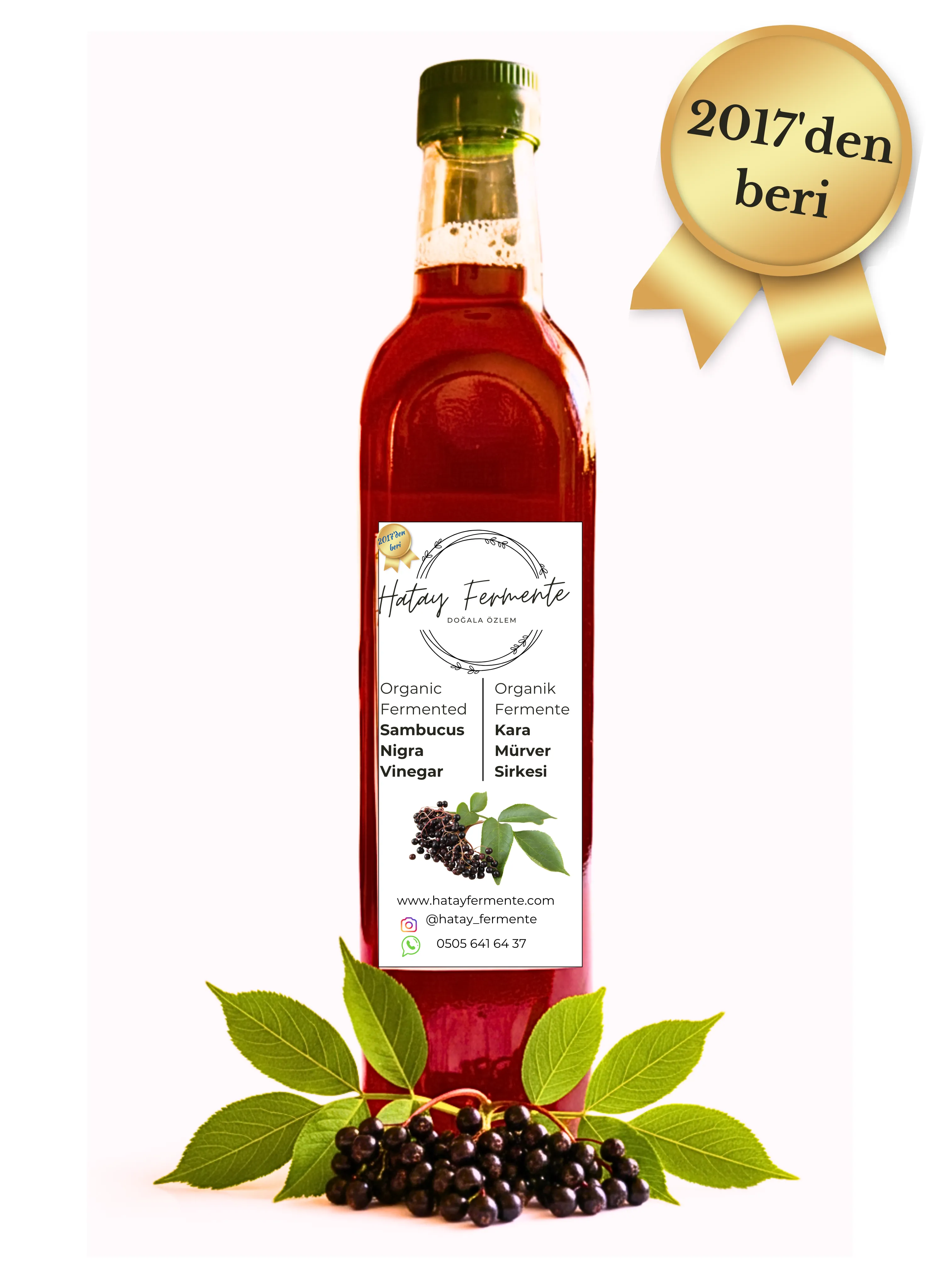 KARA MÜRVER SİRKESİ 500 ML