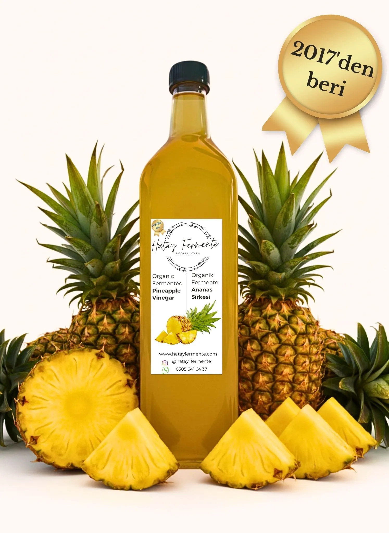 ANANAS SİRKESİ 750 ML