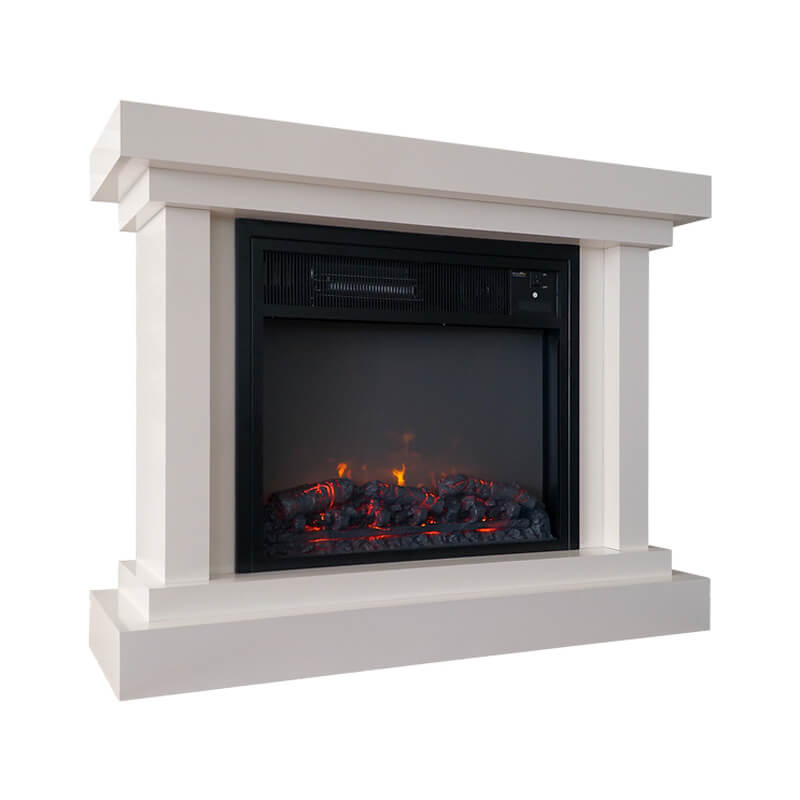 HBL2000AY Heatbox Elektrikli Fanlı Şömine Large 2000W Ay Taşı Desenli Bluetooth Ses Efektli (126x34x87)