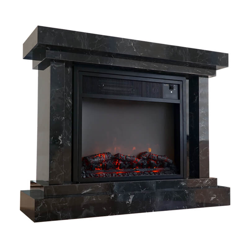 HBL2000LT Heatbox Elektrikli Fanlı Şömine Large 2000W Lotus Desenli Bluetooth Ses Efektli (126x34x87)