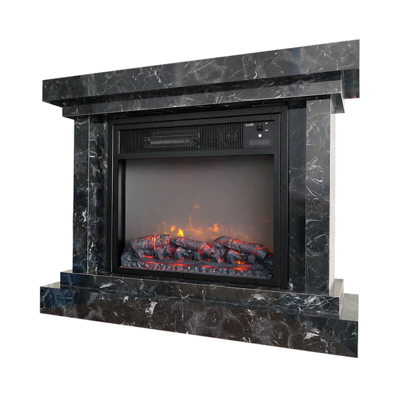 HBL3000LT Heatbox Elektrikli Fanlı Şömine Large 3000W Lotus Desenli Bluetooth Ses Efektli (126x34x87)