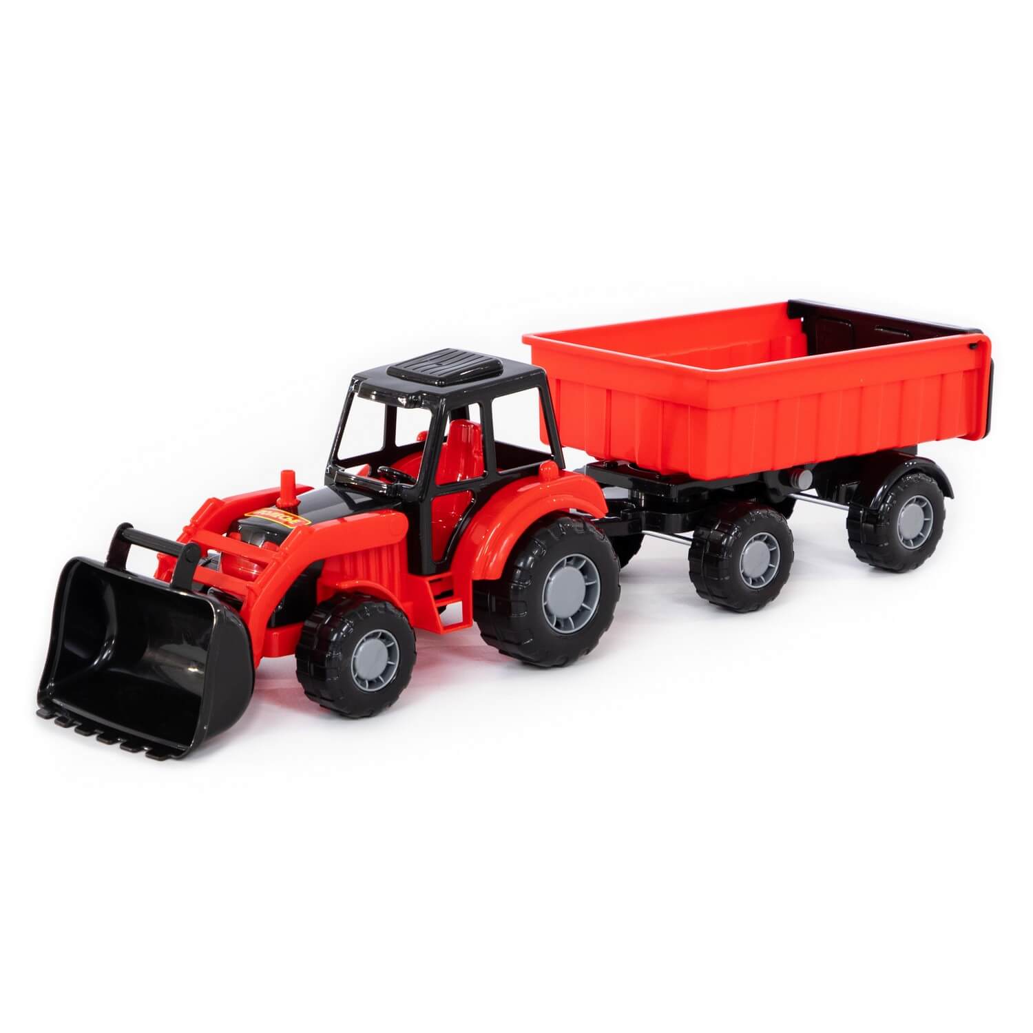 Polesie Römorklu Damperli Oyuncak Traktör Kepçe Fonksiyonel