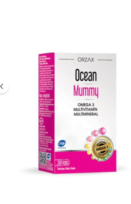 Ocean Mummy 30 Kapsül multivitamin