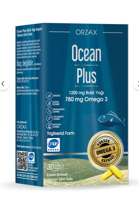 Ocean Plus 1200 mg 30 Kapsül